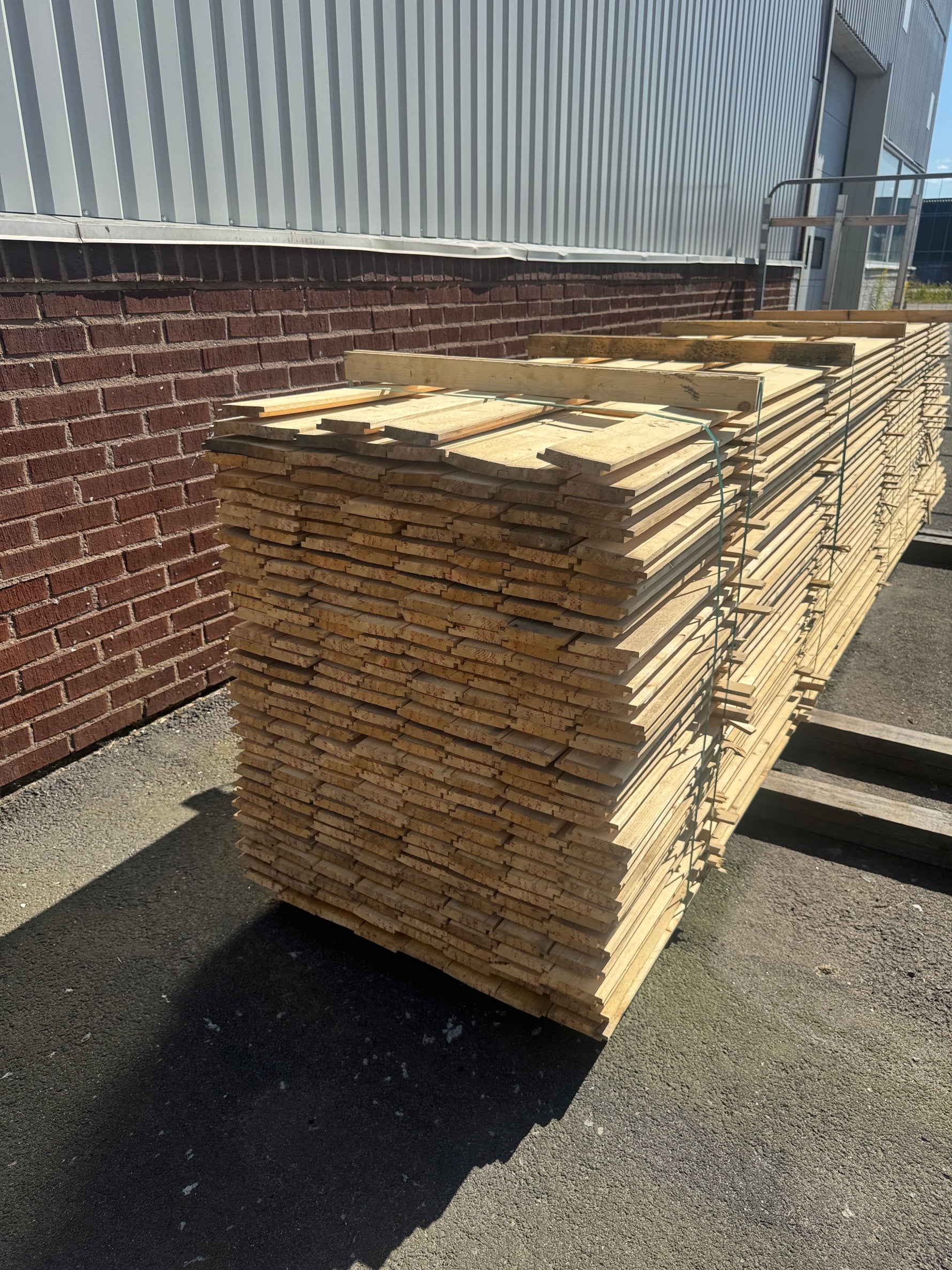 Paket Ytterpanel 22x120mm 4,80m 260st Obehandlad