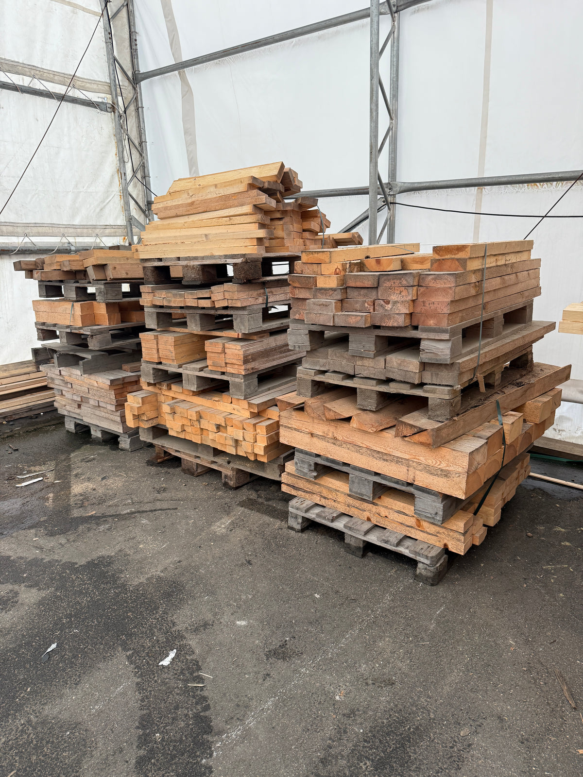 Blandparti Ströläkt/Reglar (40–120cm) 11 pallar