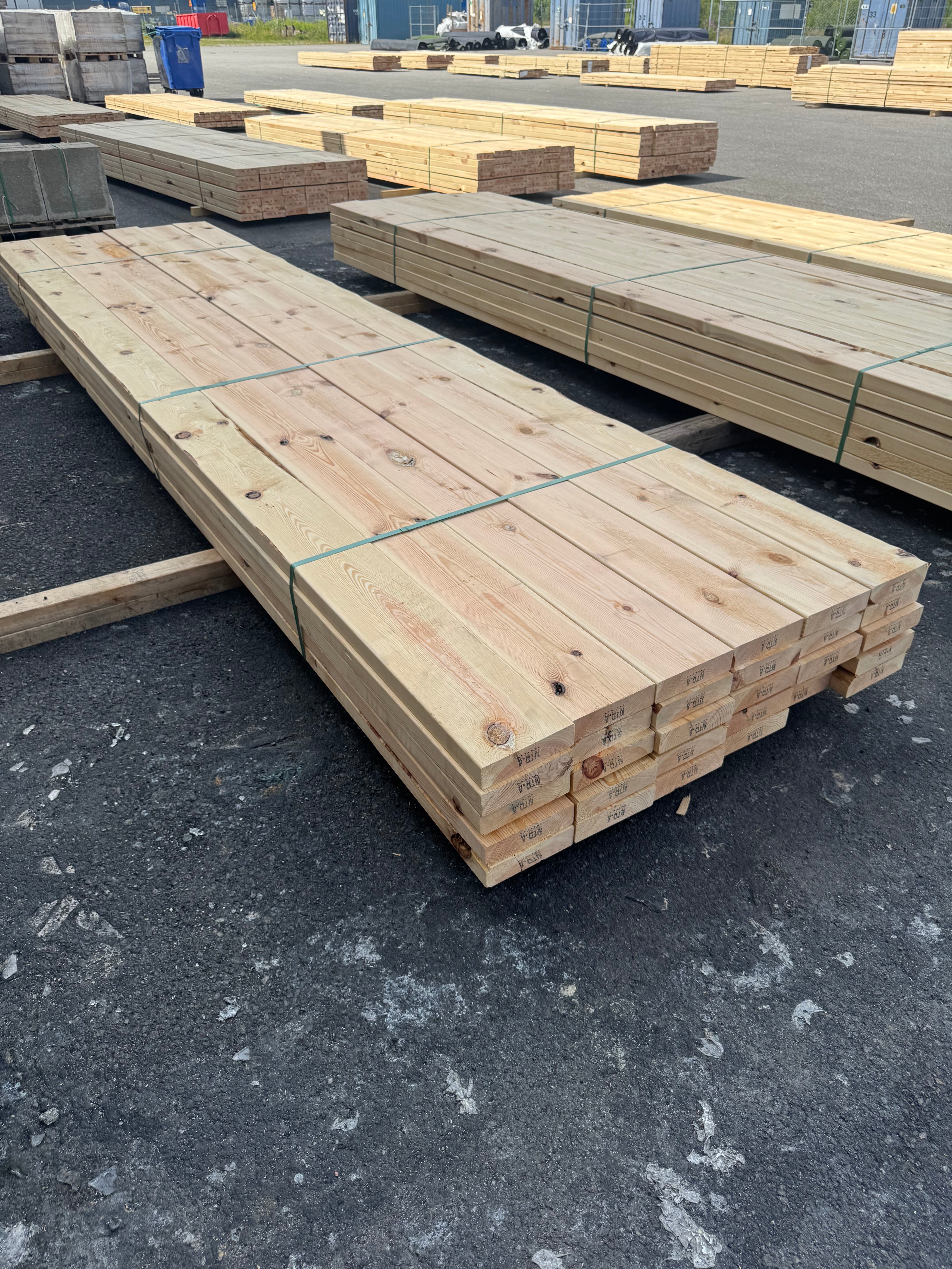Paket Reglar 45x170 – 30 st (4,20 m, furu)