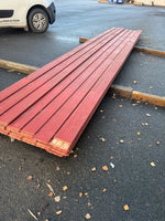 Paket Ytterpanel Falsad Enkelfas 21x147 mm – 46 st (5,10 m, Brandröd) - Spirec
