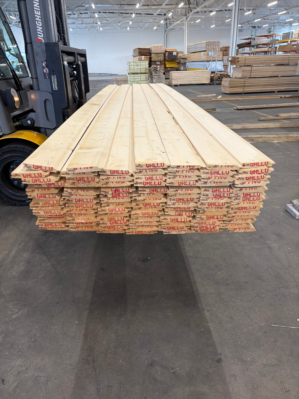 Paket Ytterpanel 22x145mm 4,50m 97st Obehandlad