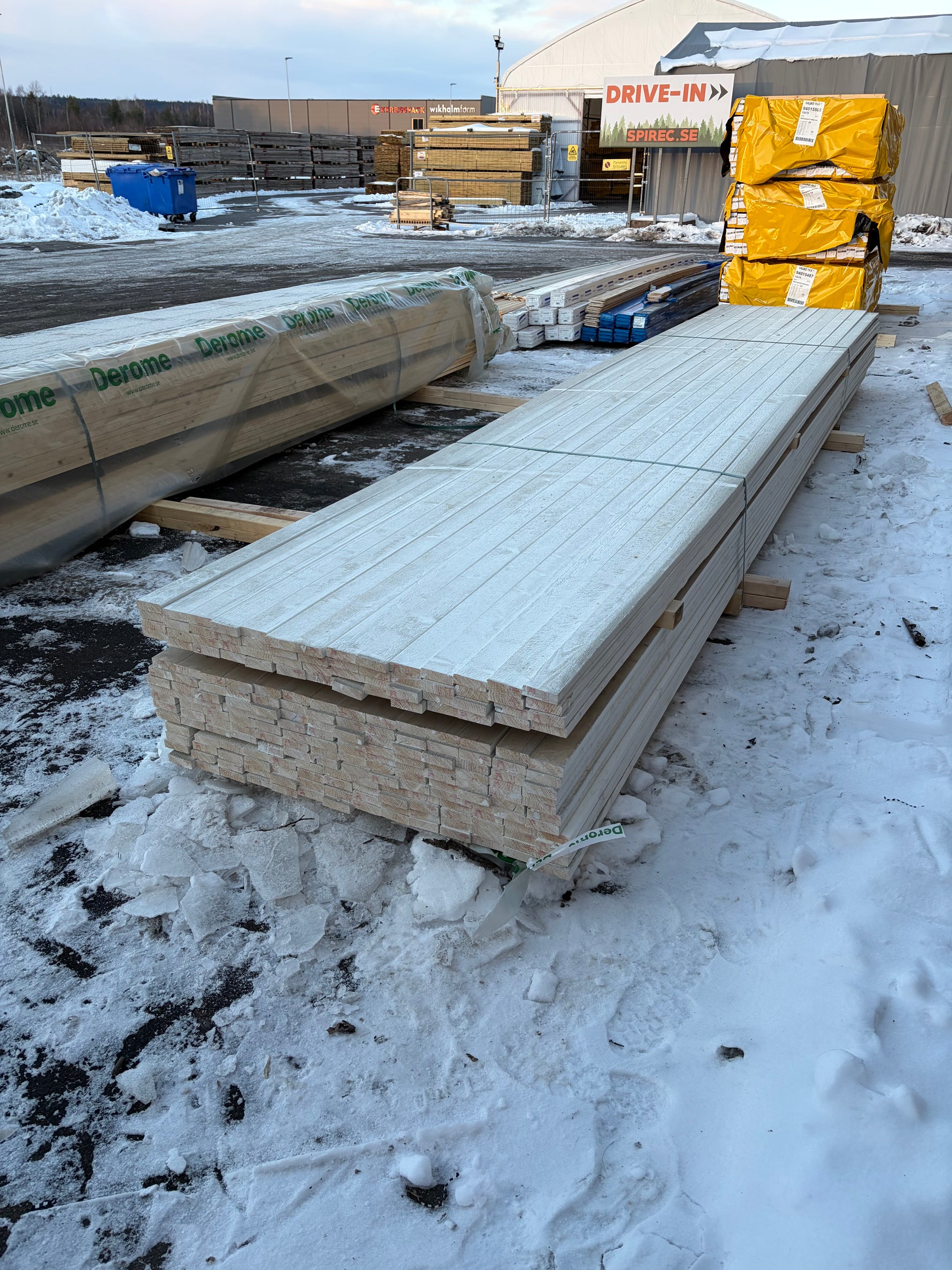 Paket 22x70 vit 5.4 m 210 st - Spirec