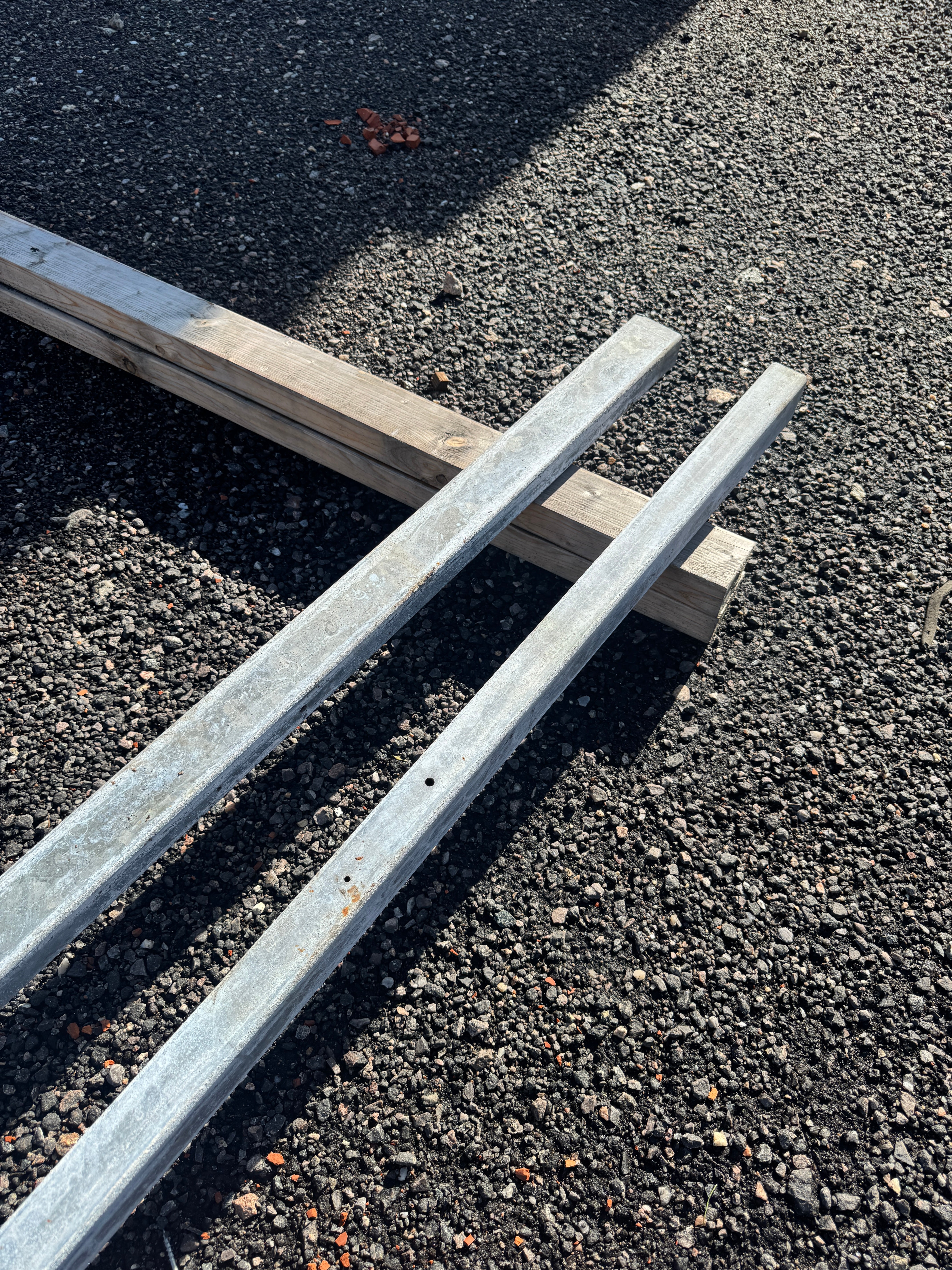 Stängselstolpe – Galvad 40x60mm 2.70m
