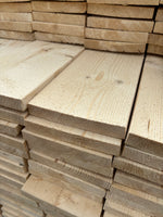 Paket Finsågade Brädor 22x145 mm – 5,10–5,40 m (B-sortering)