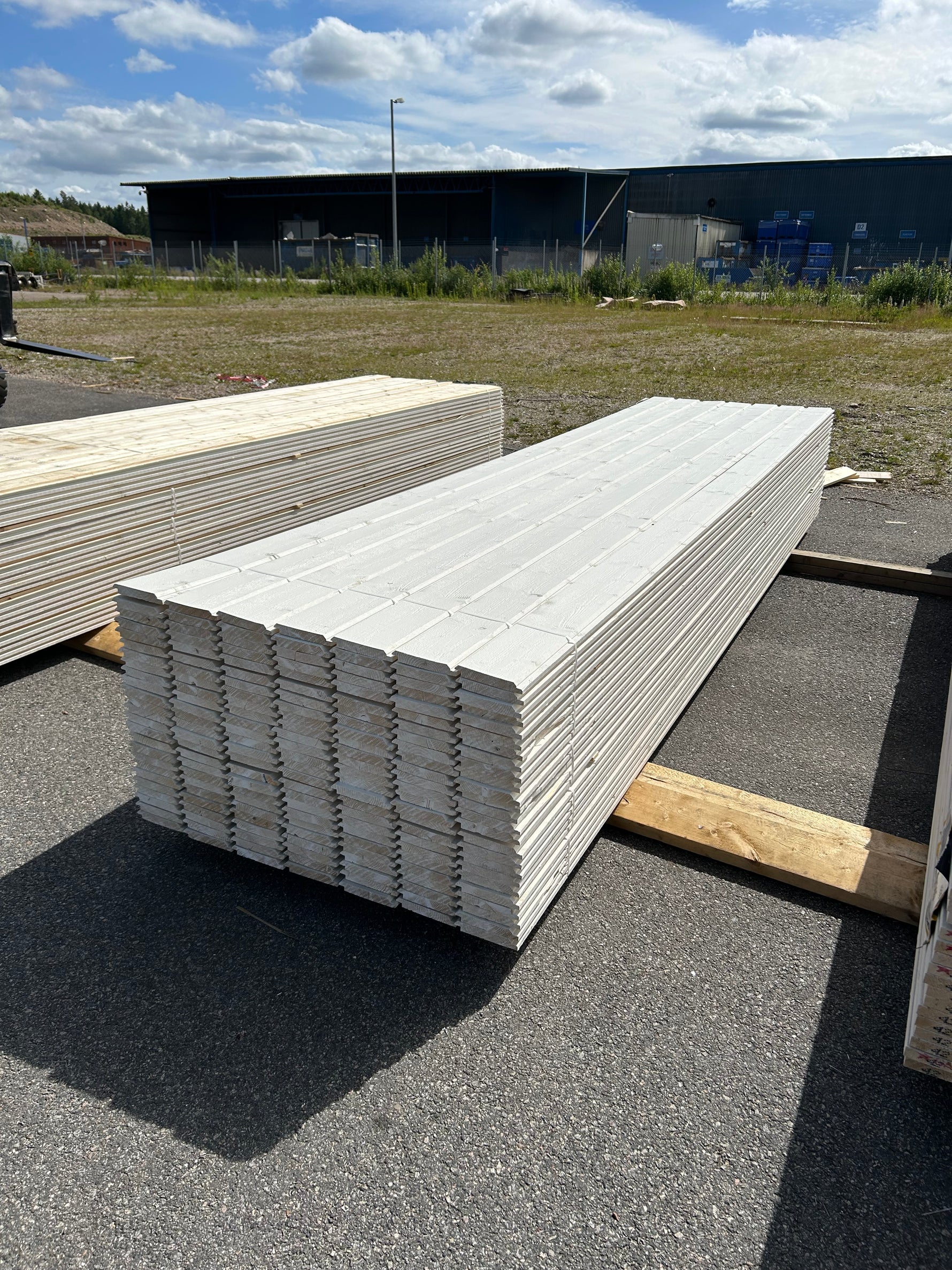 Paket Dubbelfas Halvspont 22x145mm 4,20m 175st Mellanstruken