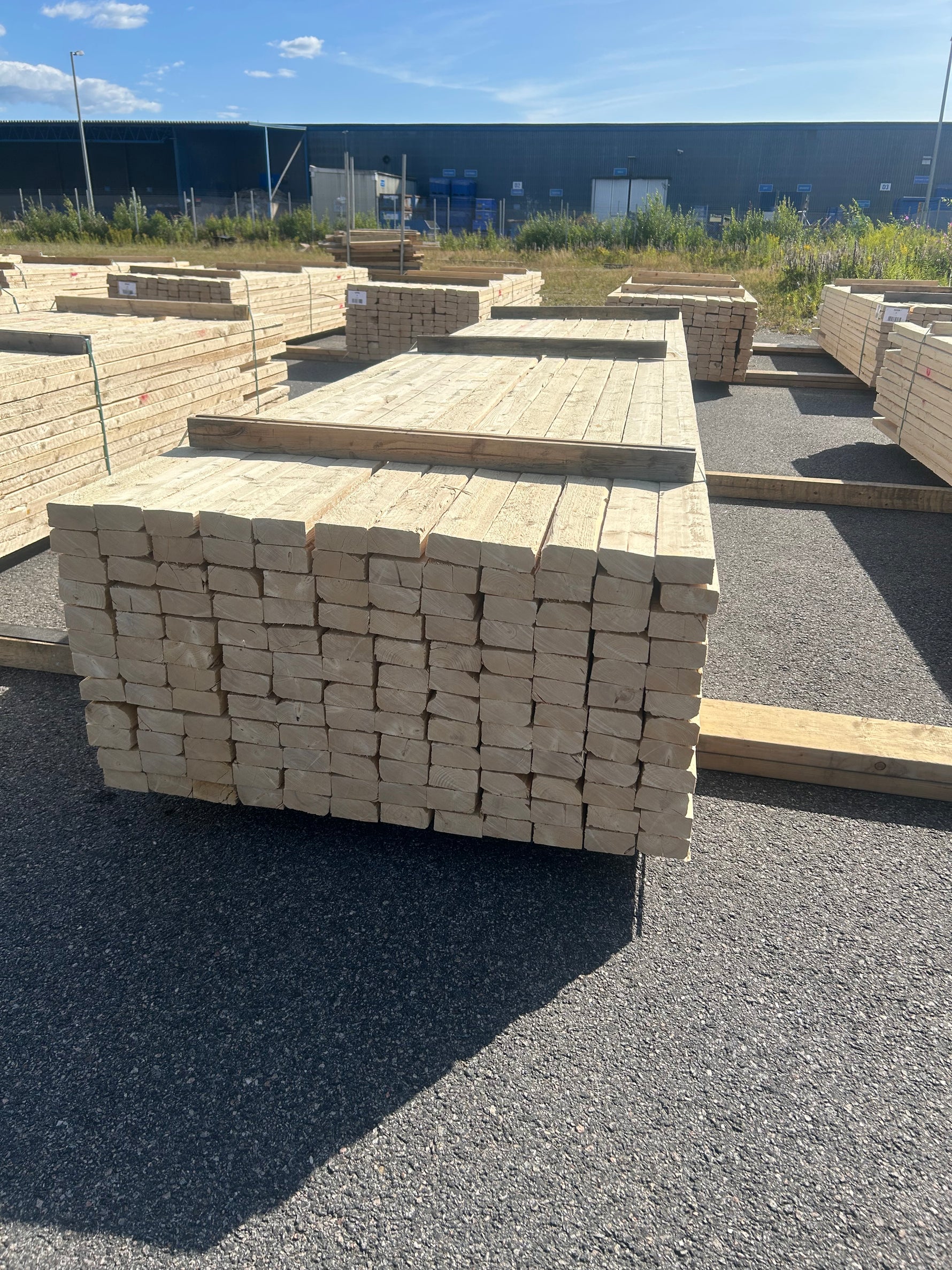 Paket Reglar 45x90mm 4,20-4,80m 144st Ohyvlat