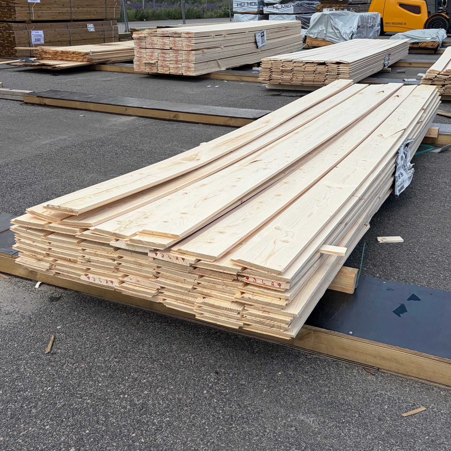 Paket Enkelfas Fals Ändspont 22x145mm, 65st 3,60m (Andra sortering)