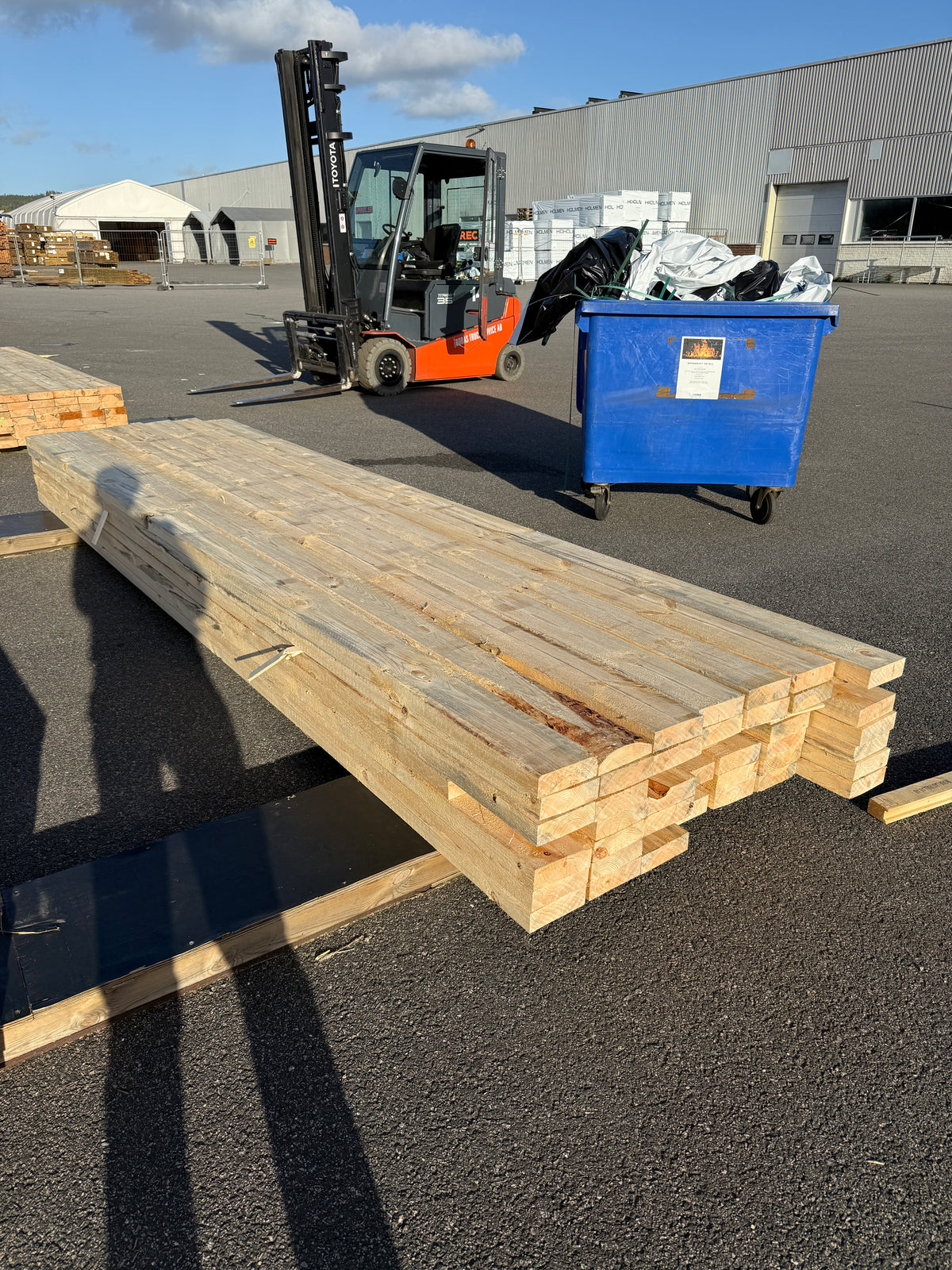 Paket Ohyvlade Reglar 47x150mm (3,90–4,20m) 49st
