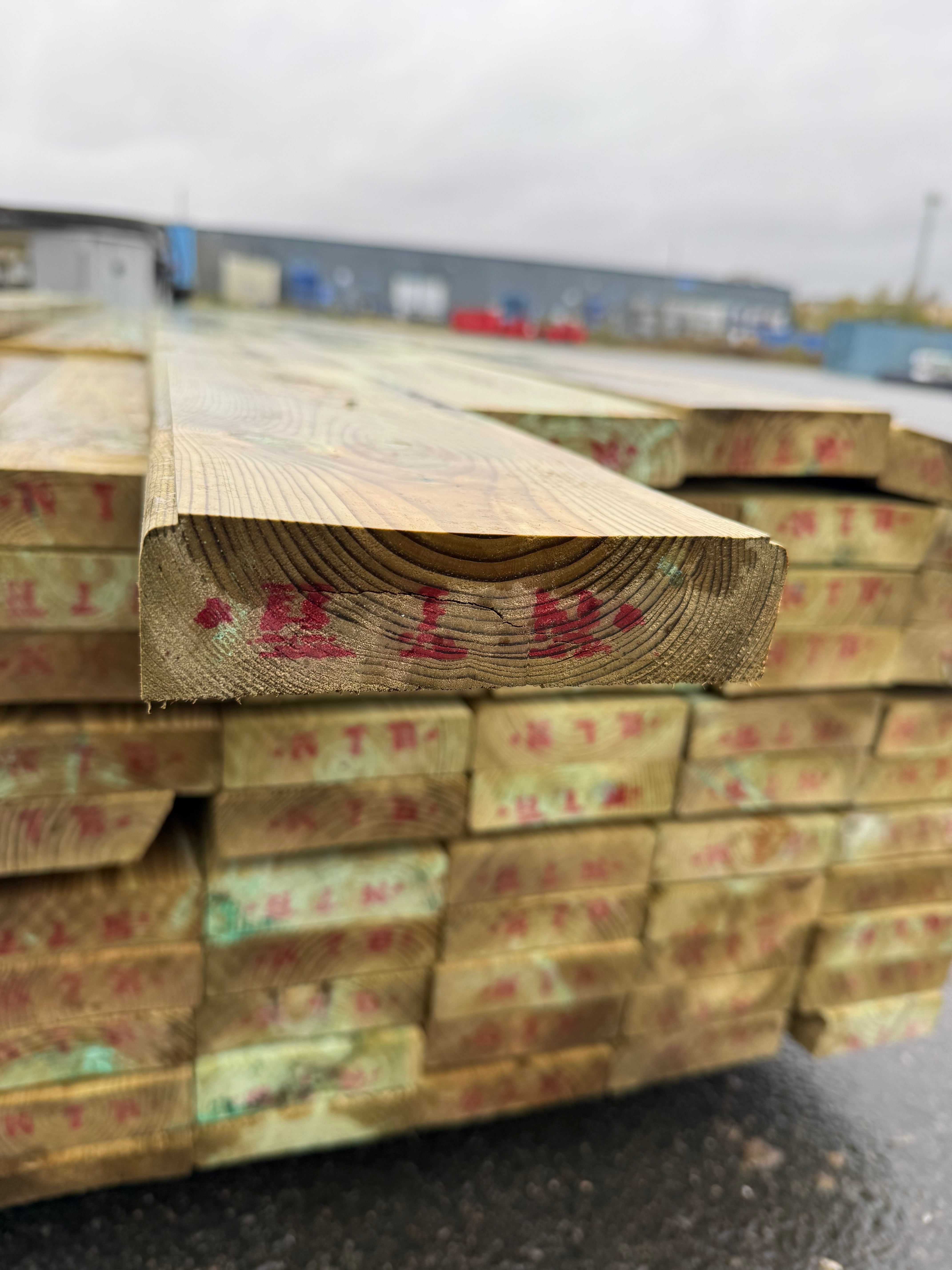 Paket Reglar 38x140mm – 85 st (4,80 m, Tryckimpregnerad Furu)