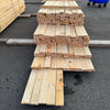 Paket Brädor 22x100mm Råsågad – 265 st (3,6–5,4 m, gran, obehandlad)