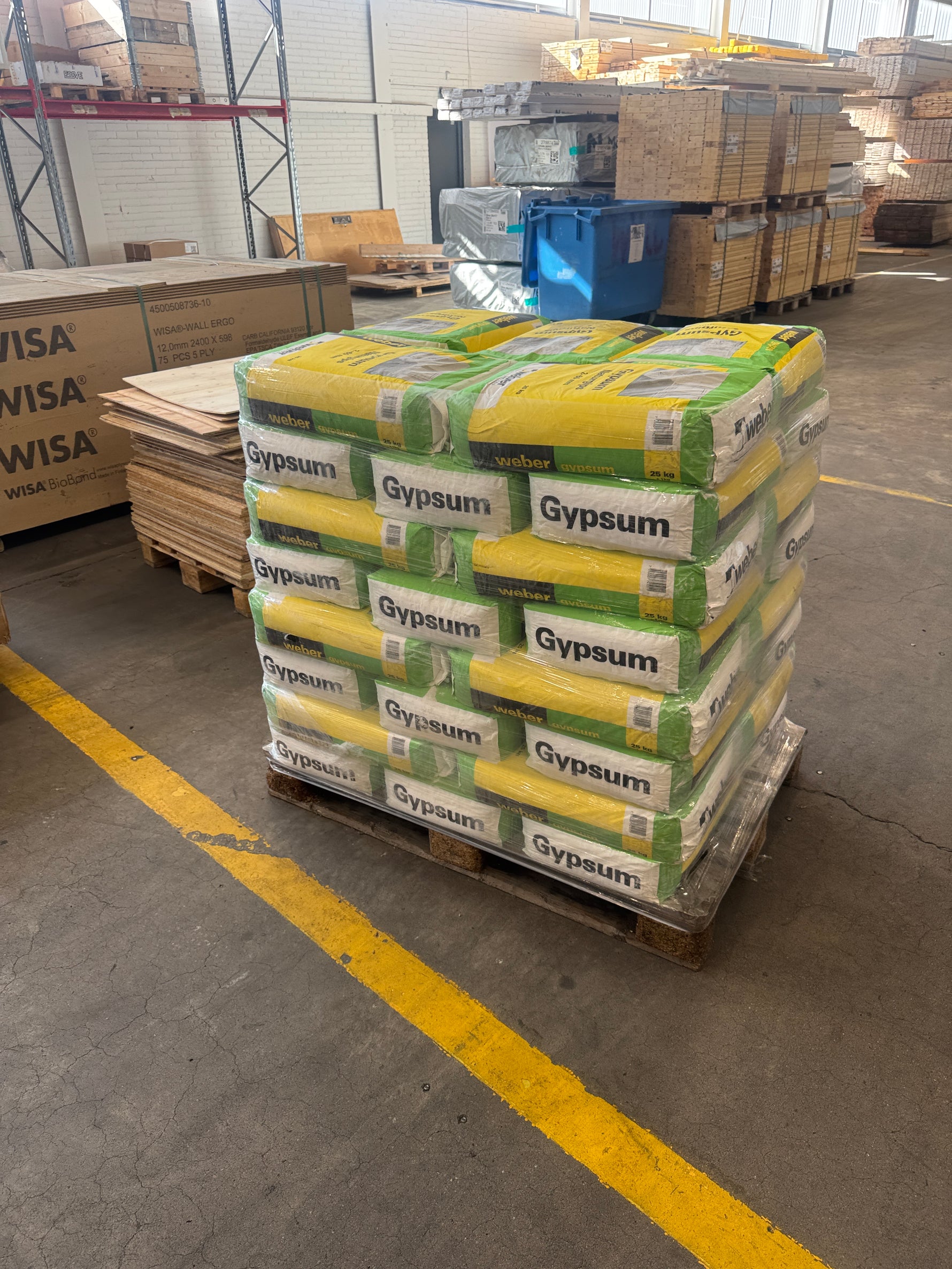 Pall Gypsum Naturgips 2–60 mm 25 kg – 40 säckar