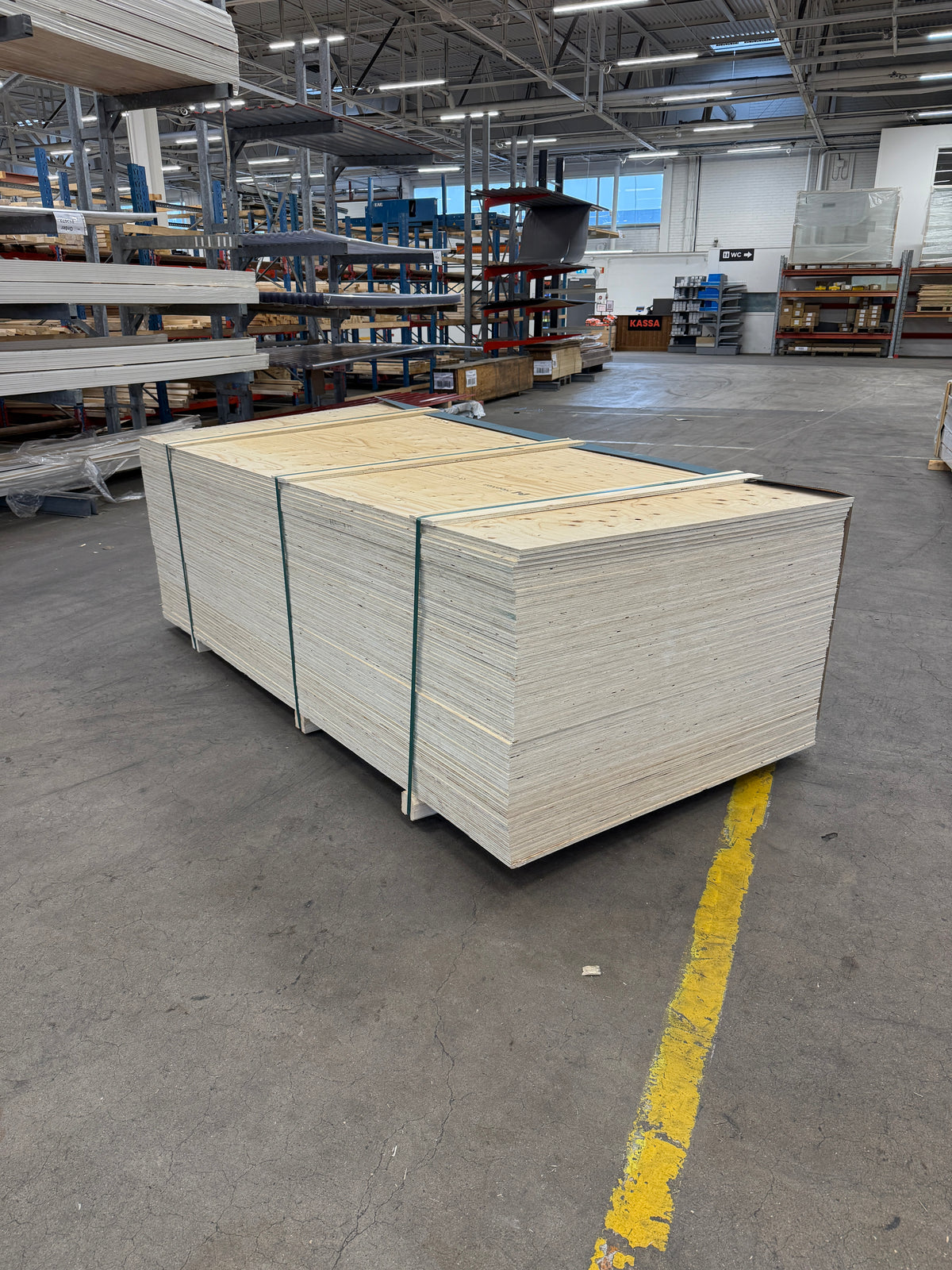 Konstruktionsplywood K20/70 C/C 12x1200x2400mm