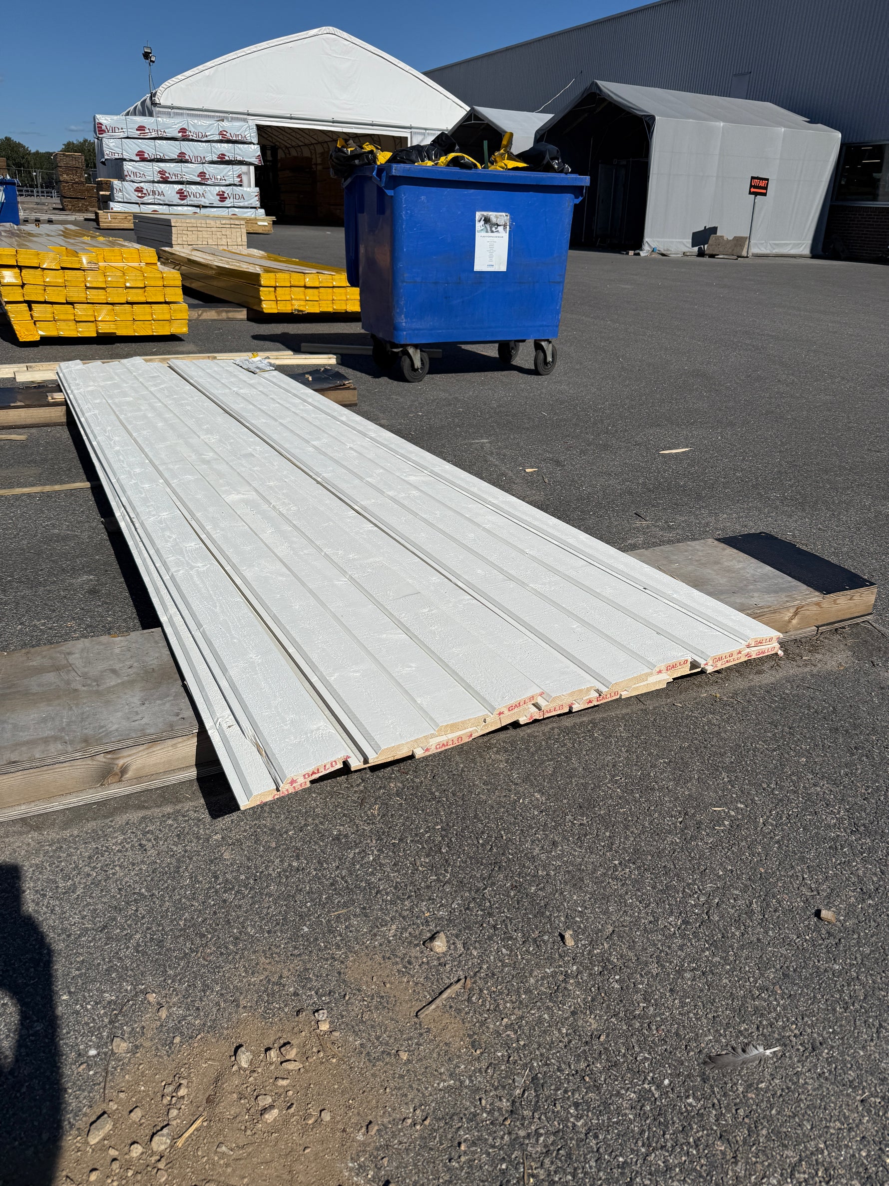 Paket Dubbelfas Fals 22x120mm 3,60m 19st- Mellanstruken