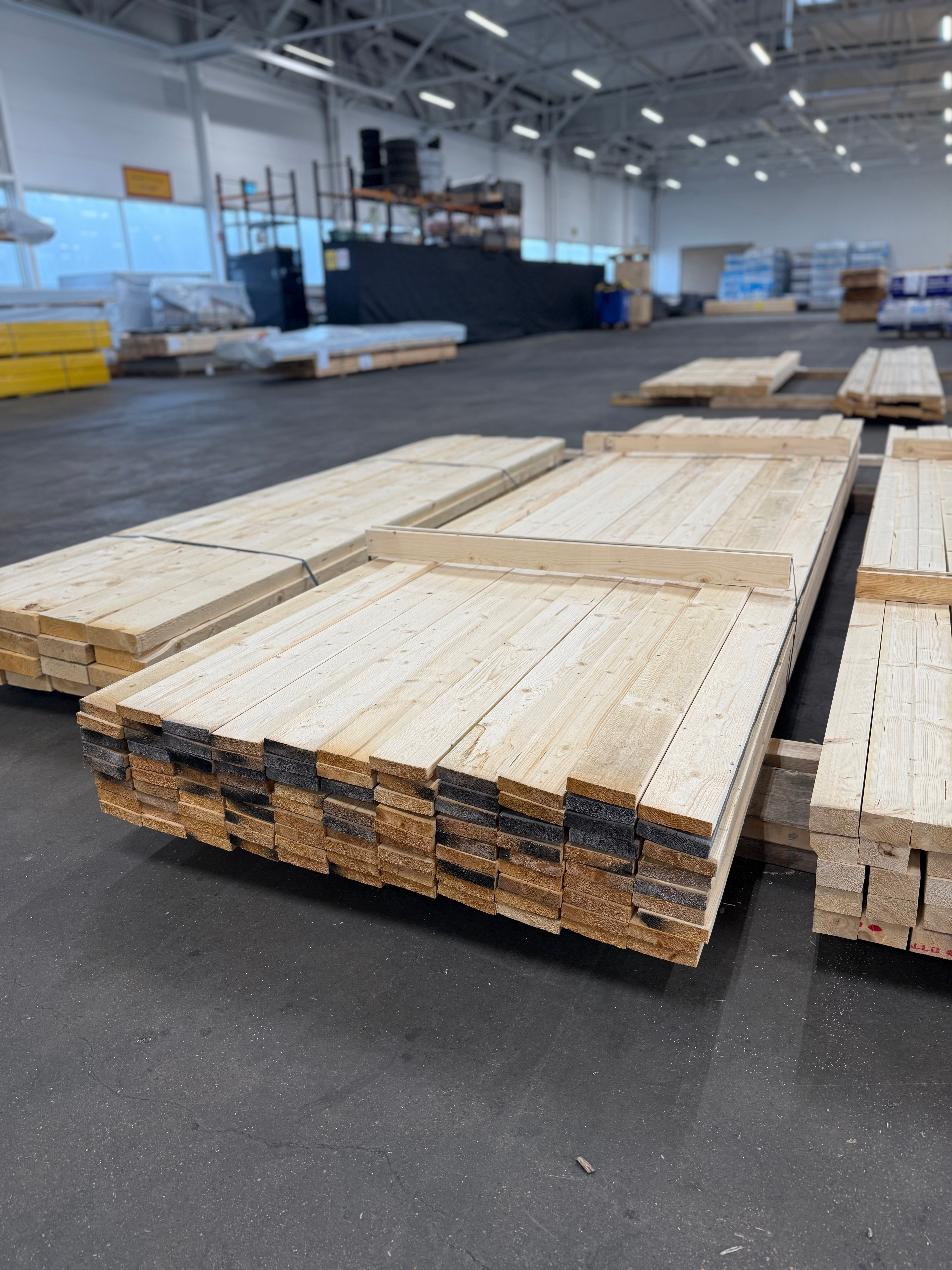 Paket Brädor 22x95mm 100st 3.90m