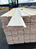 Paket Dubbelfas Halvspont 22x120mm 3,60m 225st Grundmålad