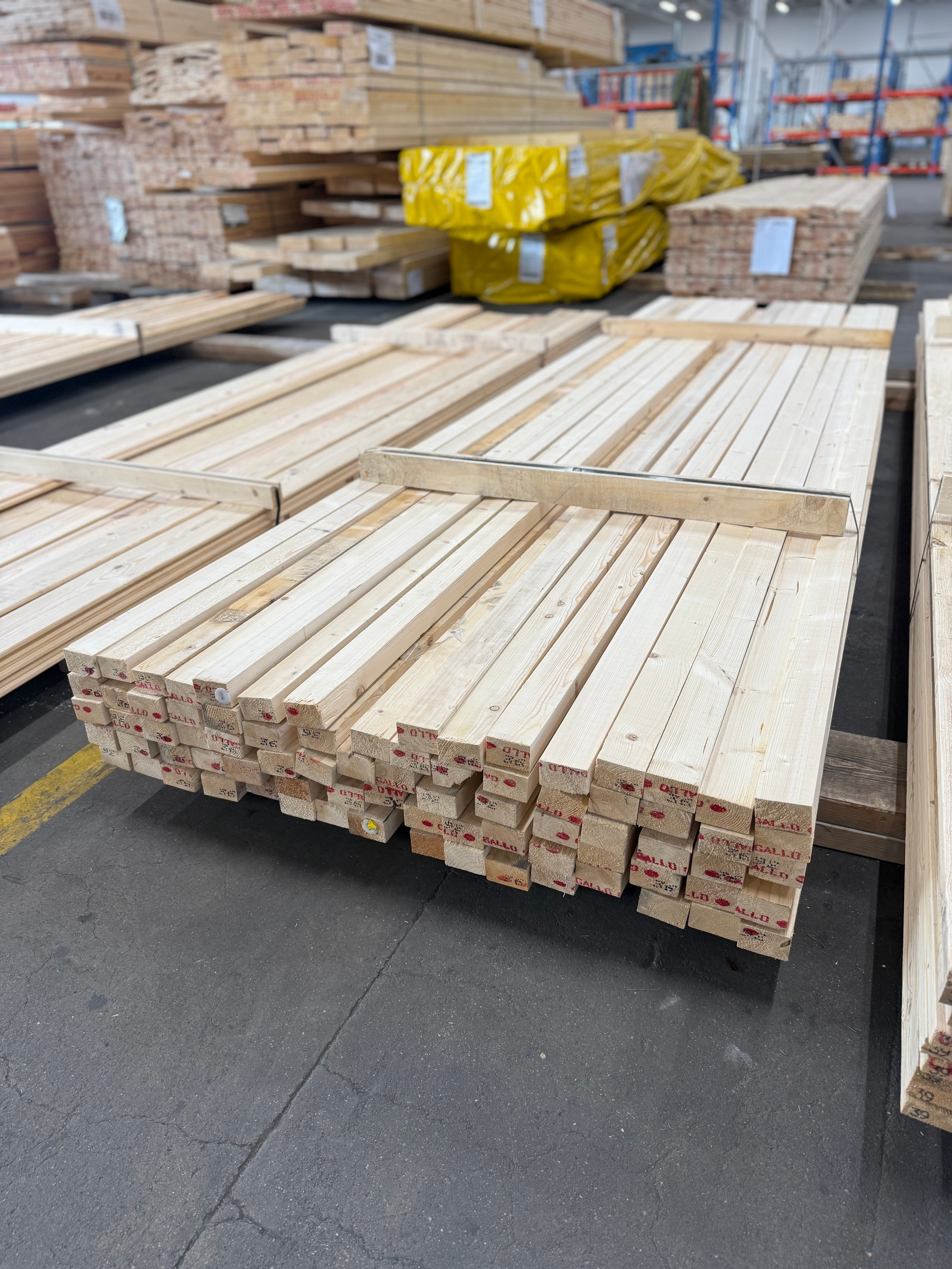 Paket Reglar 40x60mm 77st 3.60m