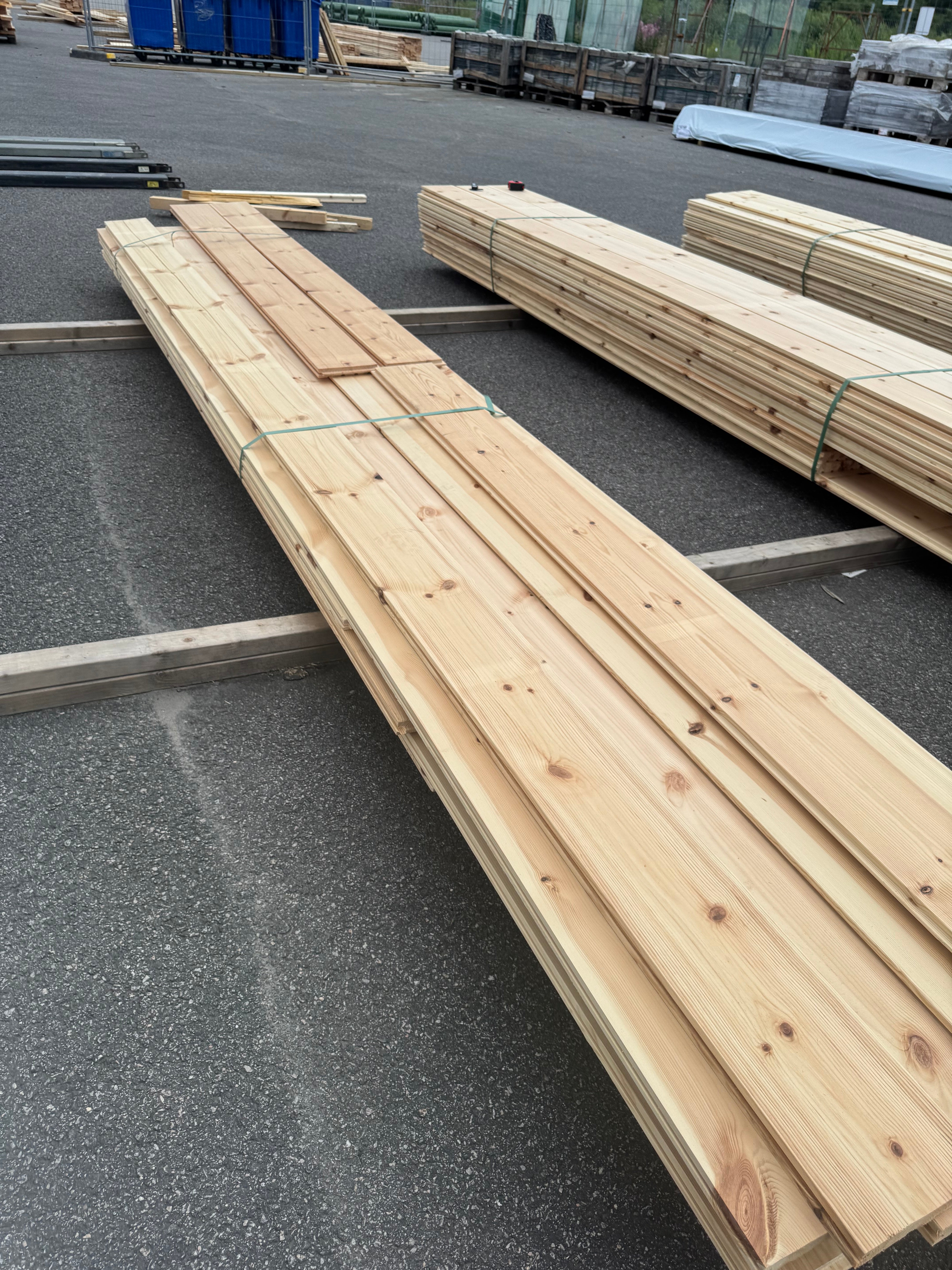 Paket Golv – Blandade Dimensioner (28 st / 2,38–4,50 m)