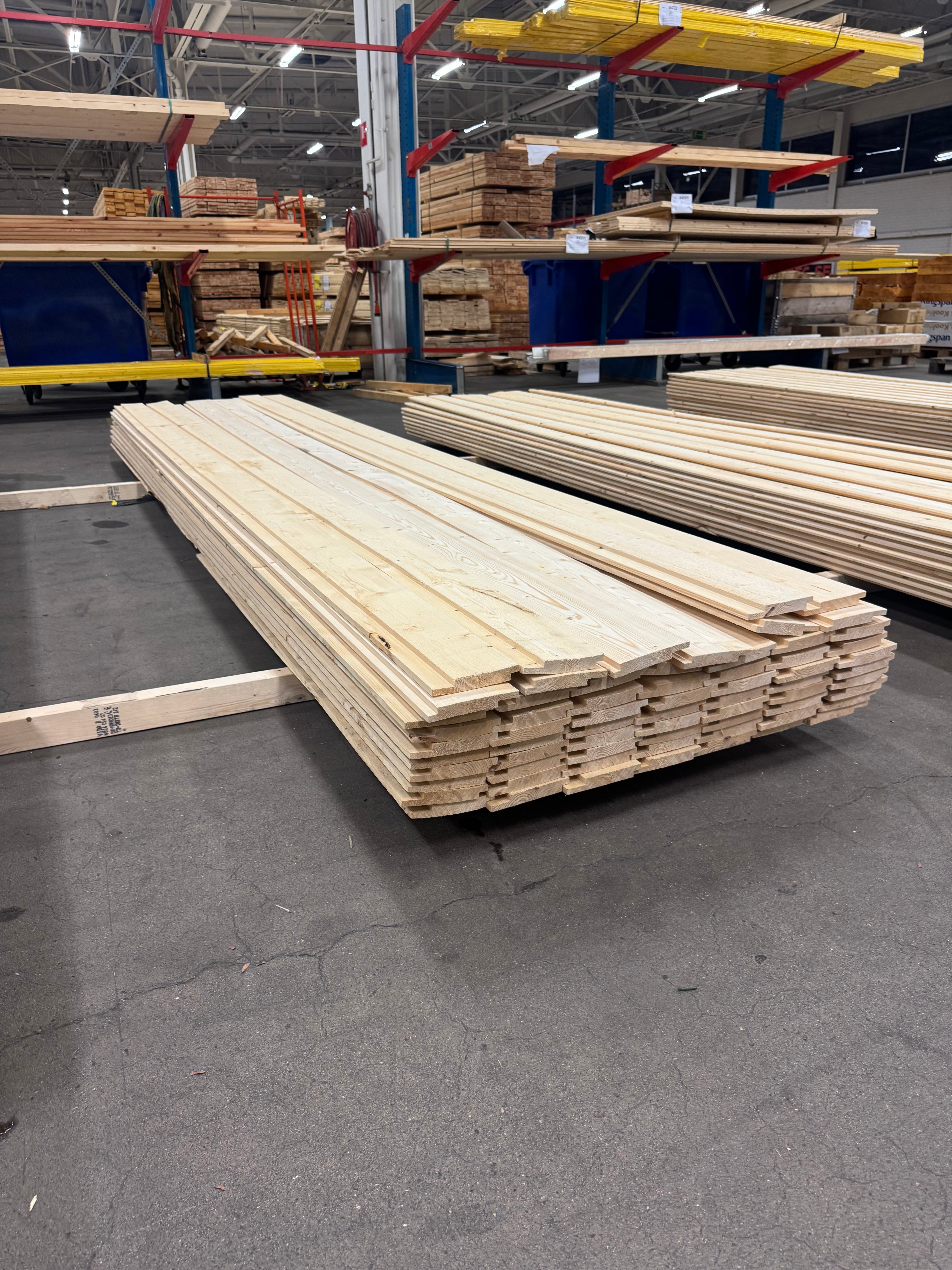 Paket Ytterpanel 22x145mm 66st 4.20m