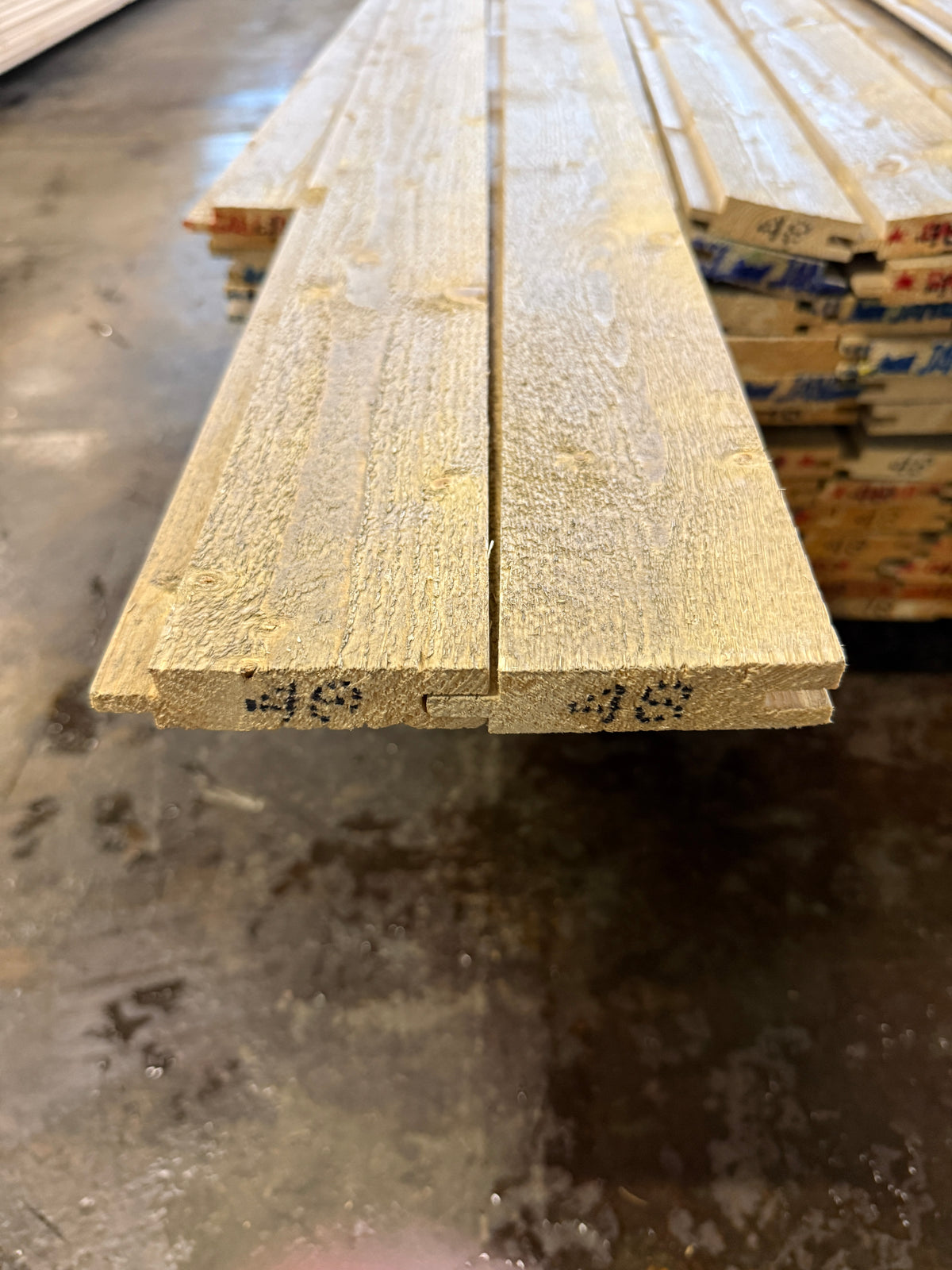 Paket Spårpanel Lasyr 22×95 mm 4,80 m – 143 st