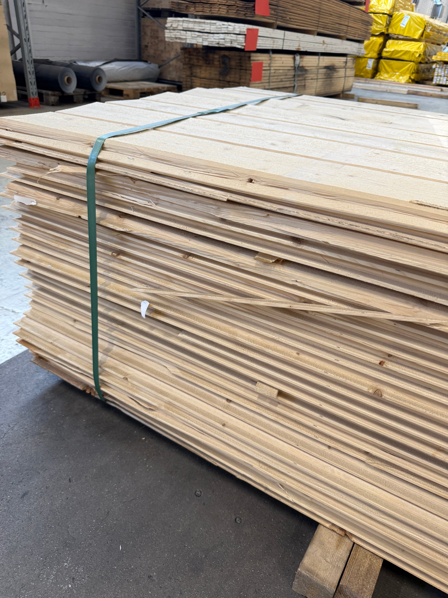 Paket Ytterpanel 22x145mm, 175st 3.60m- Obehandlad