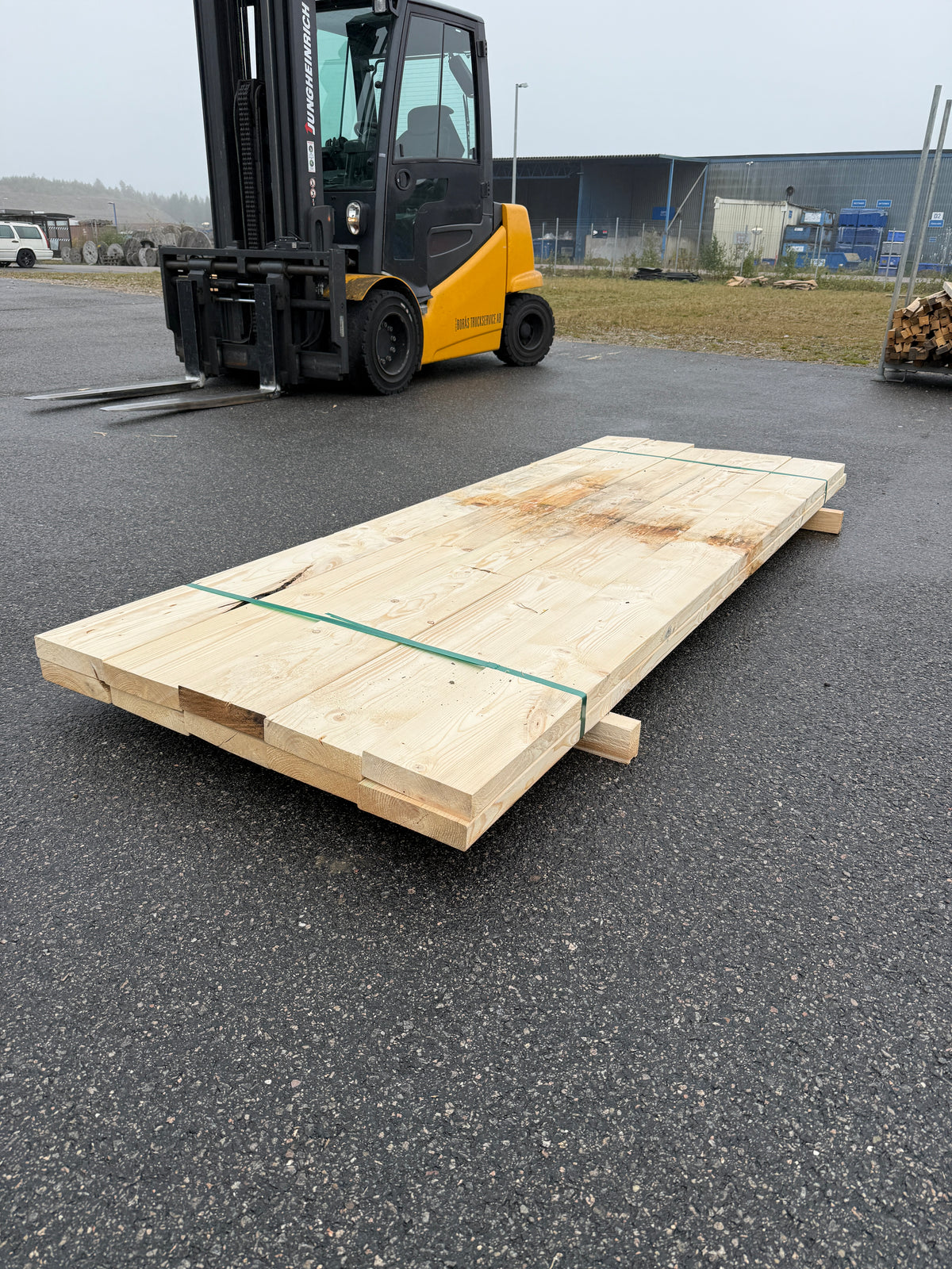 Paket Reglar 45x195mm Gran 2,70m – 10st (Fuktskada)