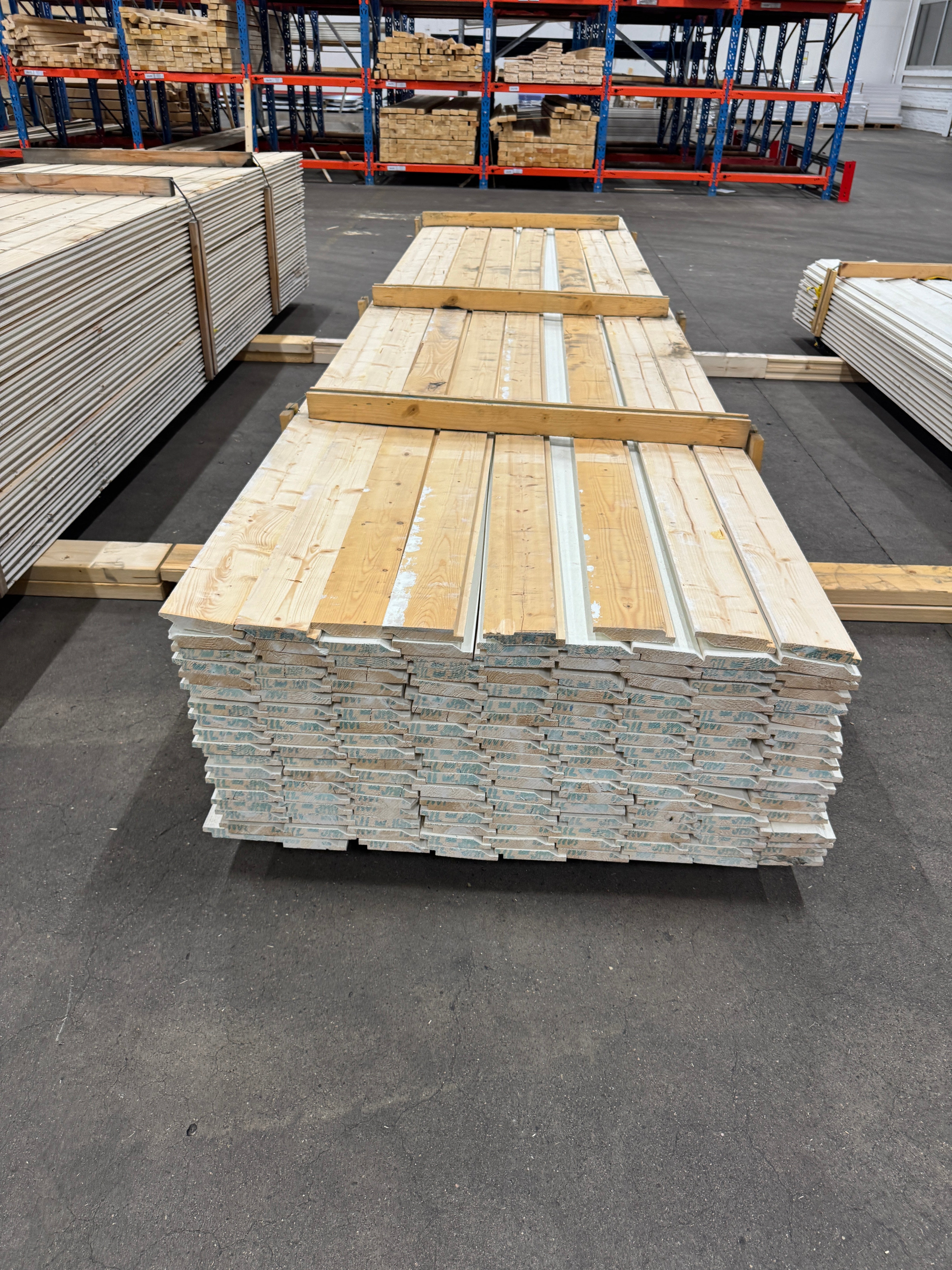 Paket Ytterpanel 22x120mm Vit – 161 st 4,20 m