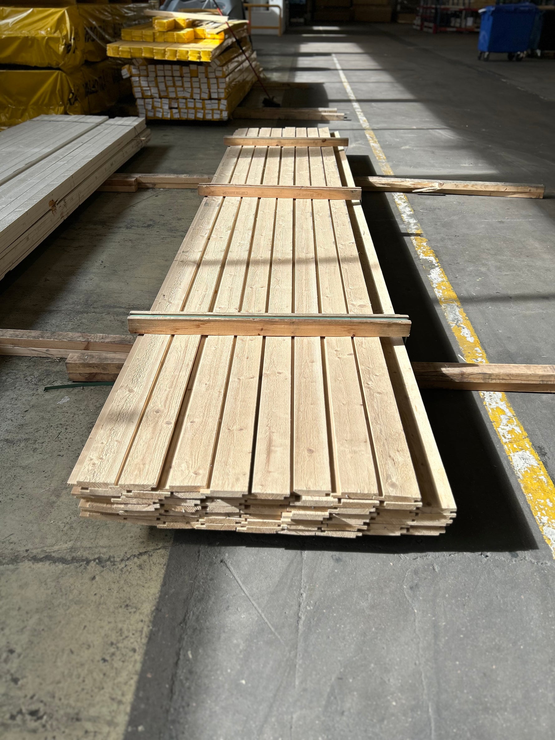 Paket Ytterpanel Springpanel 22x120mm Gran, 61st 4,80m