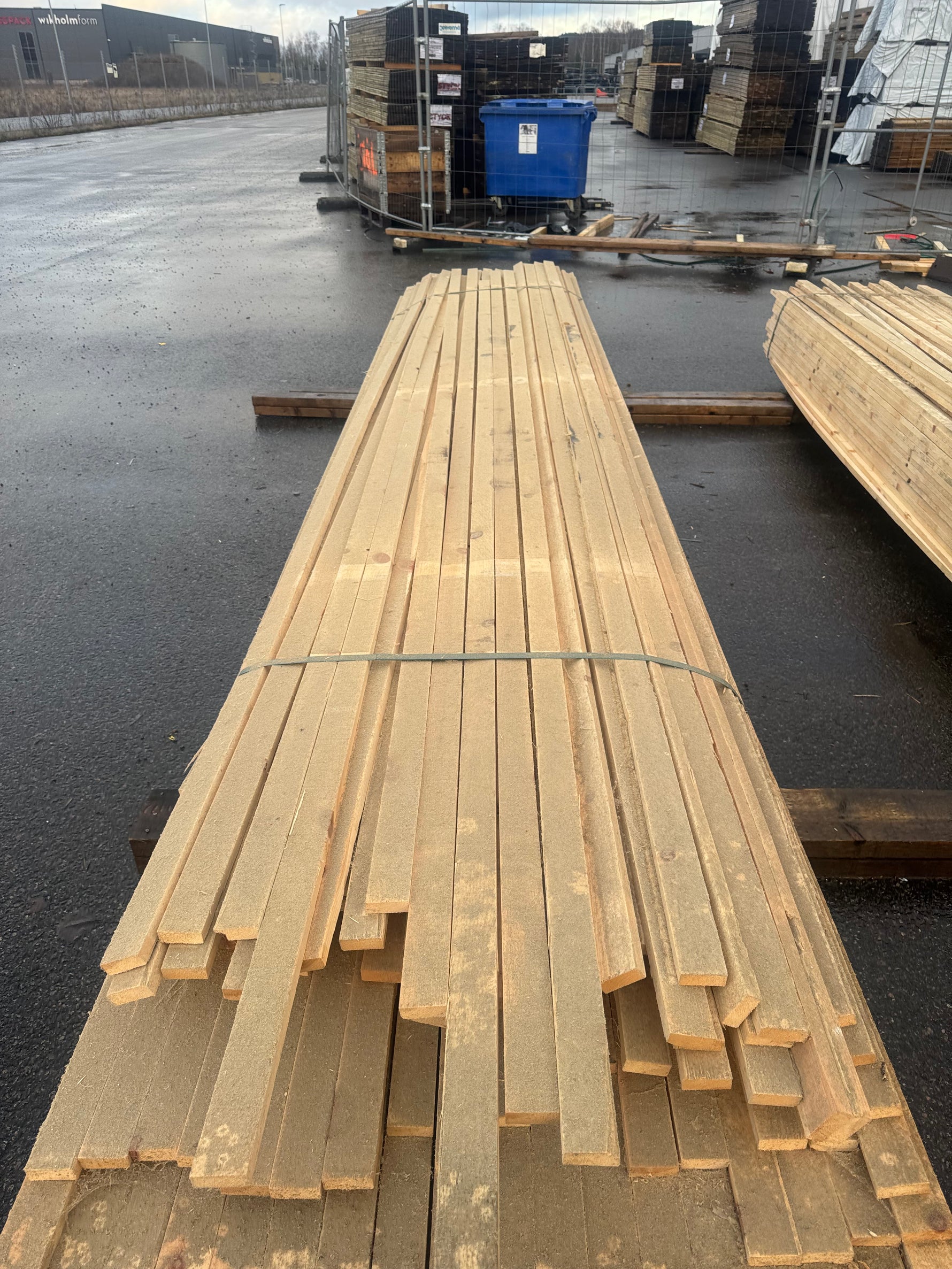 Paket Läkt 19x52 – 342 st (4,2–4,8 m, ohyvlade) - Spirec