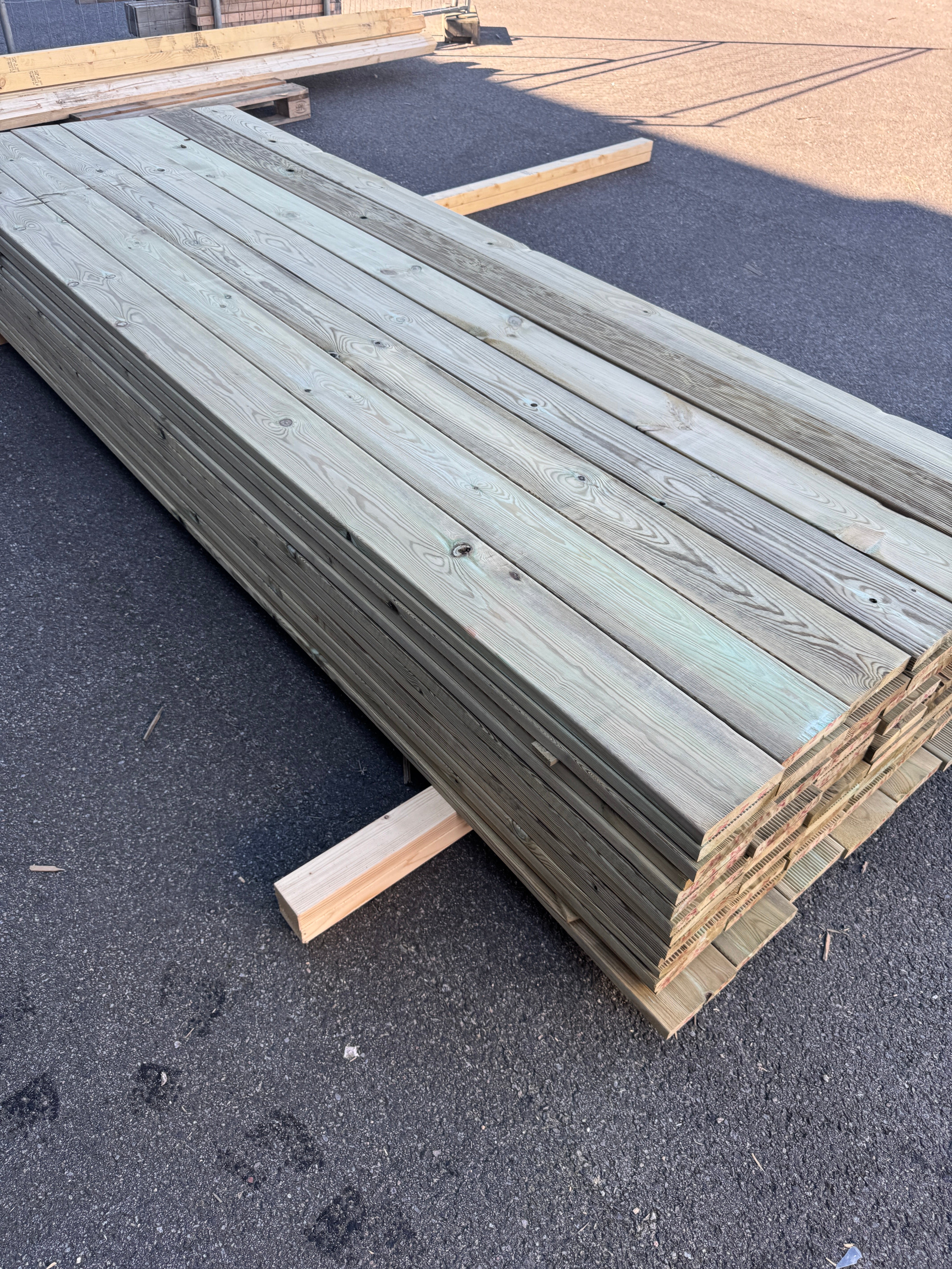 Paket Rillad Trall 28x145mm – 91 st (3,00–3,30 m, furu, NTR AB, B-sort)