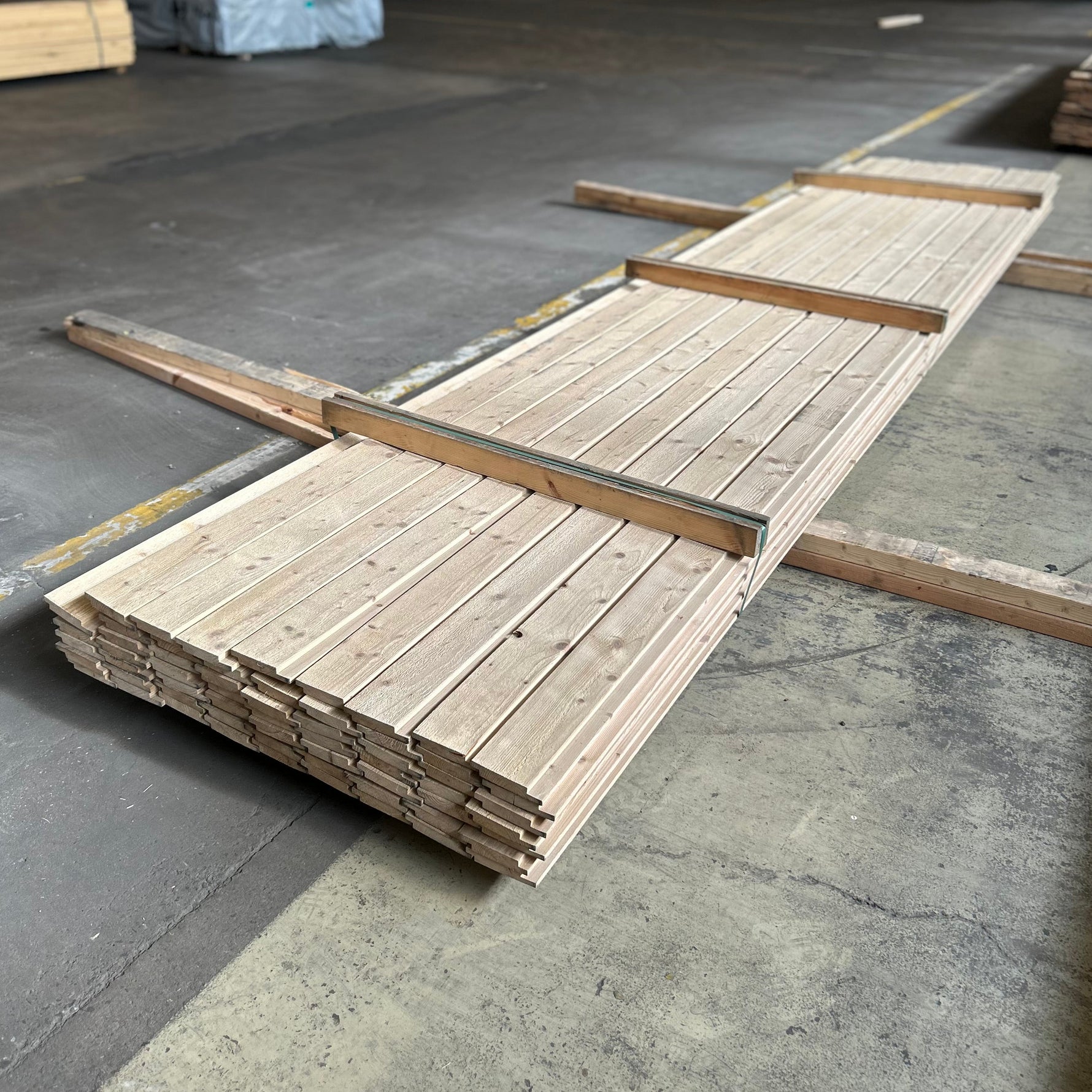 Paket Ytterpanel Springpanel 22x120mm Gran, 61st 4,80m