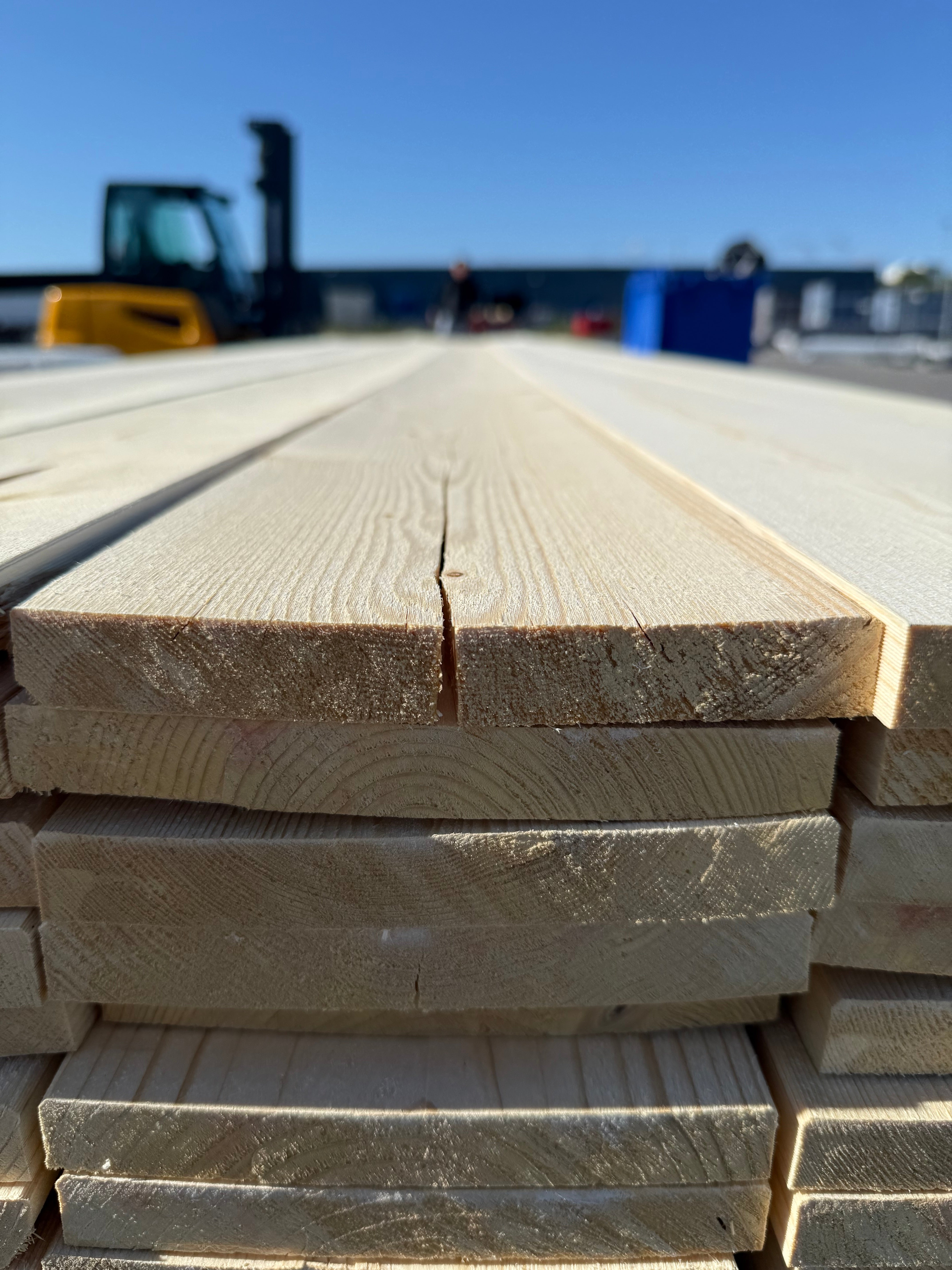 Finsågad Panel 22x170mm – Andra sortering