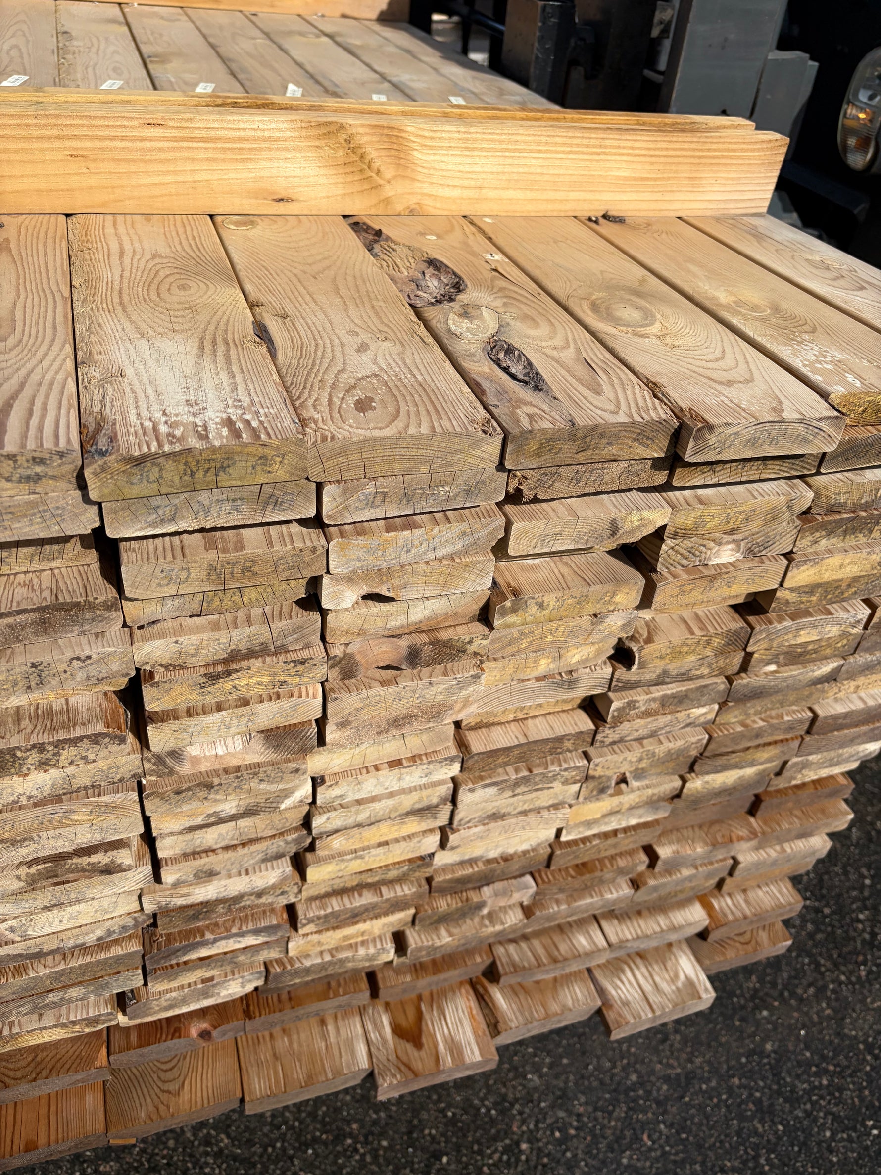 Paket Tryckimpregnerad Trall 22x95 mm – 3,00 m 220 st