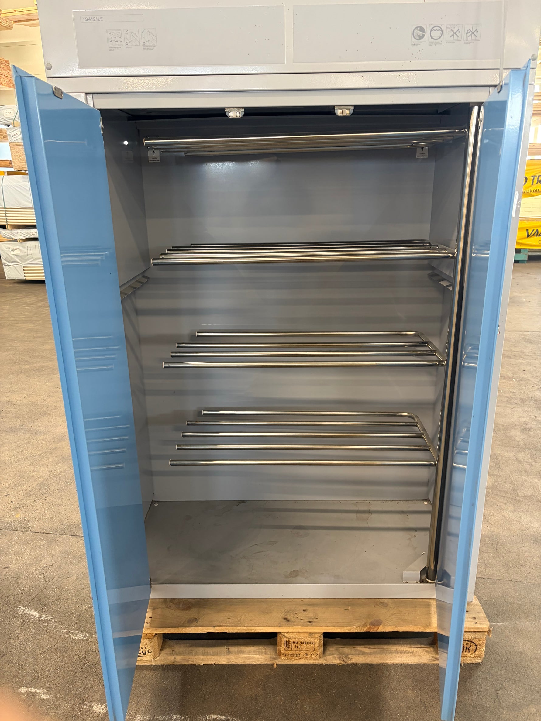 Blått Begagnat Torkskåp Electrolux TS4121LE