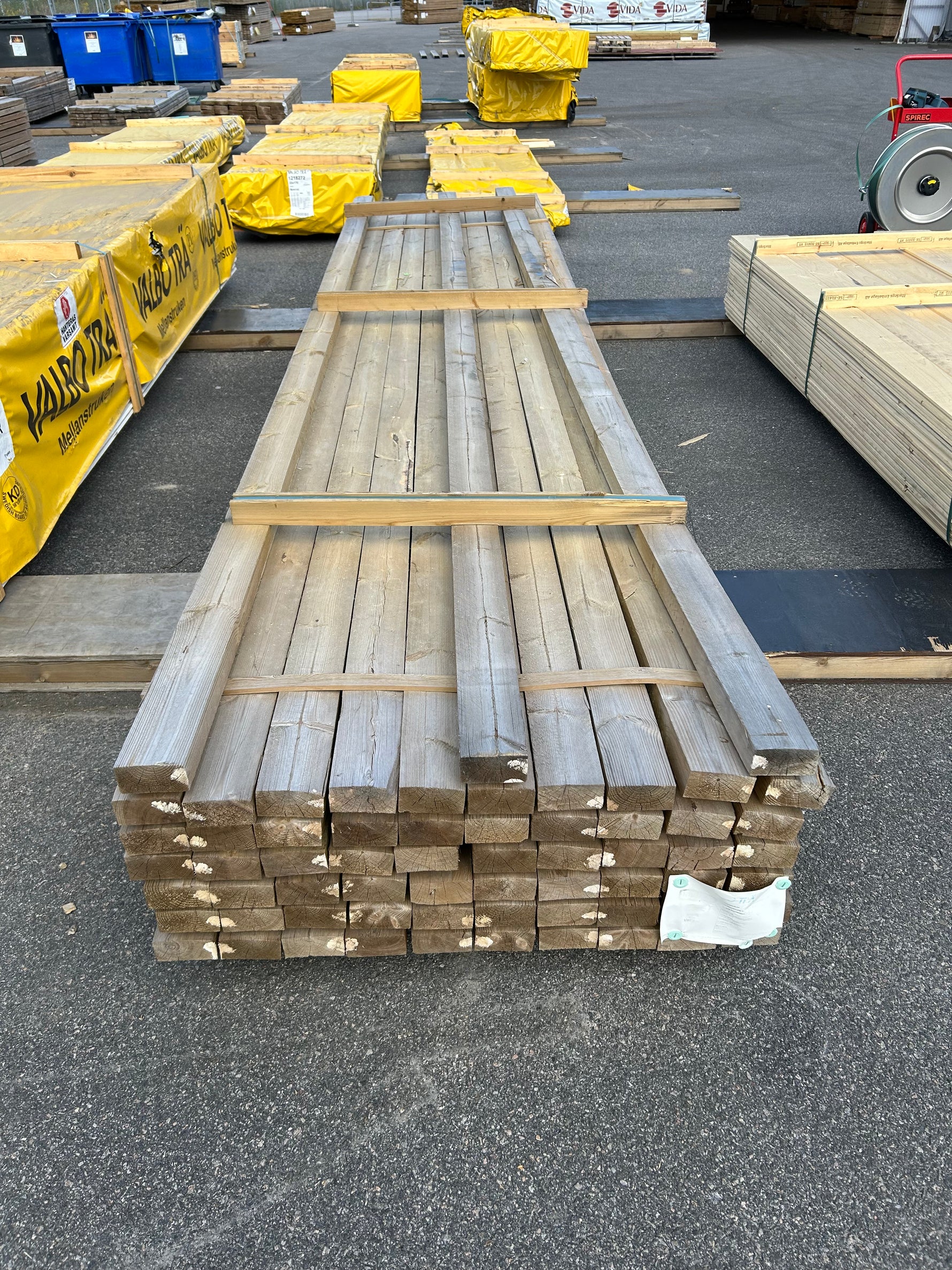 Paket Tryckimpregnerade Reglar 50x100mm 4,80m 63st