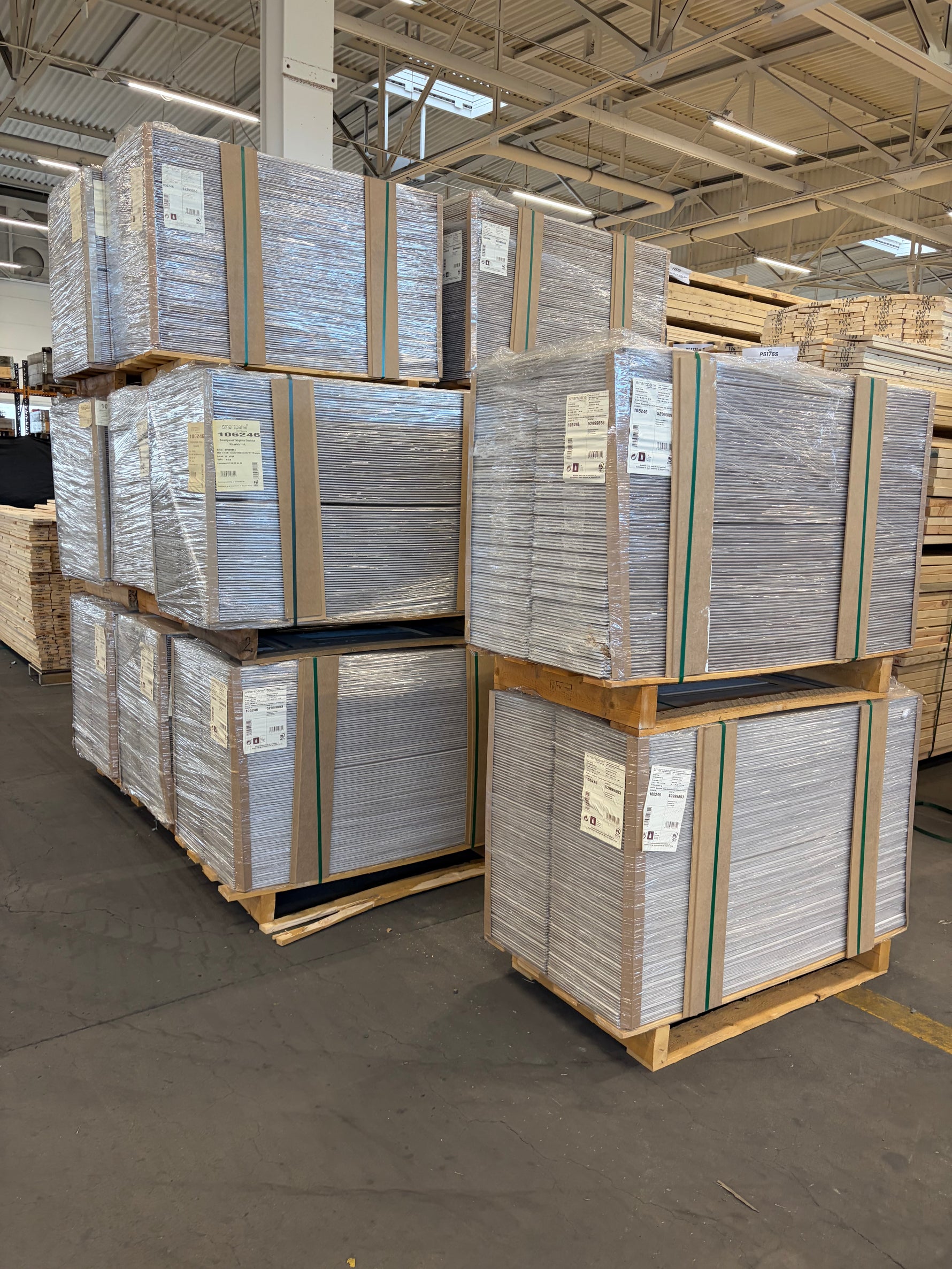Takskiva Smartplate Vit, 8x1210x300mm