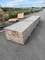 Paket Finsågade Brädor 22x195 mm – 4,80 m 130st (Fuktskadat)