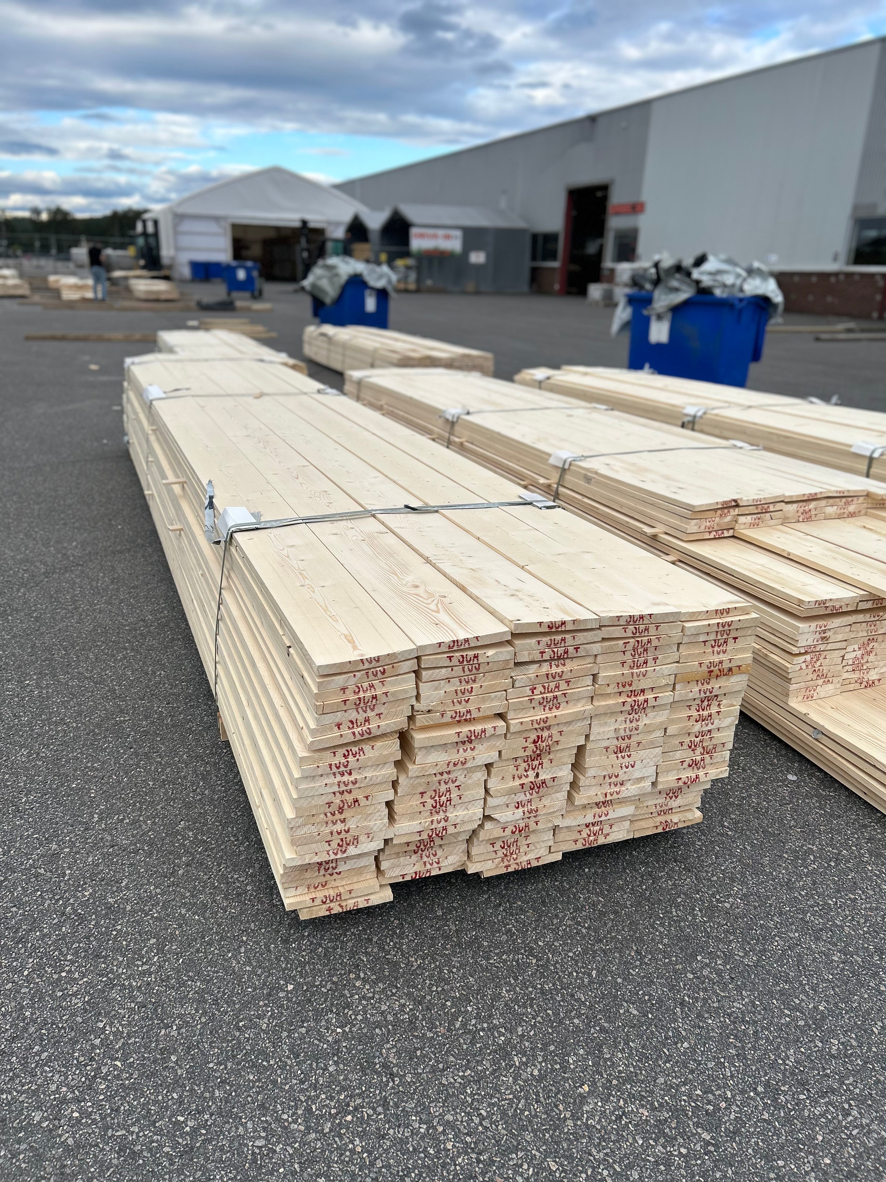 Paket Finsågad Panel 22x195mm 130st 5.40m – Andra sortering