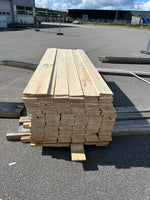 Paket Finsågade Brädor 22x170mm, 200st 3,00–5,40m (Andra sortering)