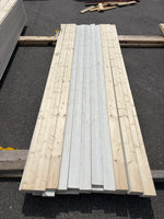 Paket Finsågade Brädor 22x95mm, 39st 3.0m Grundmålad
