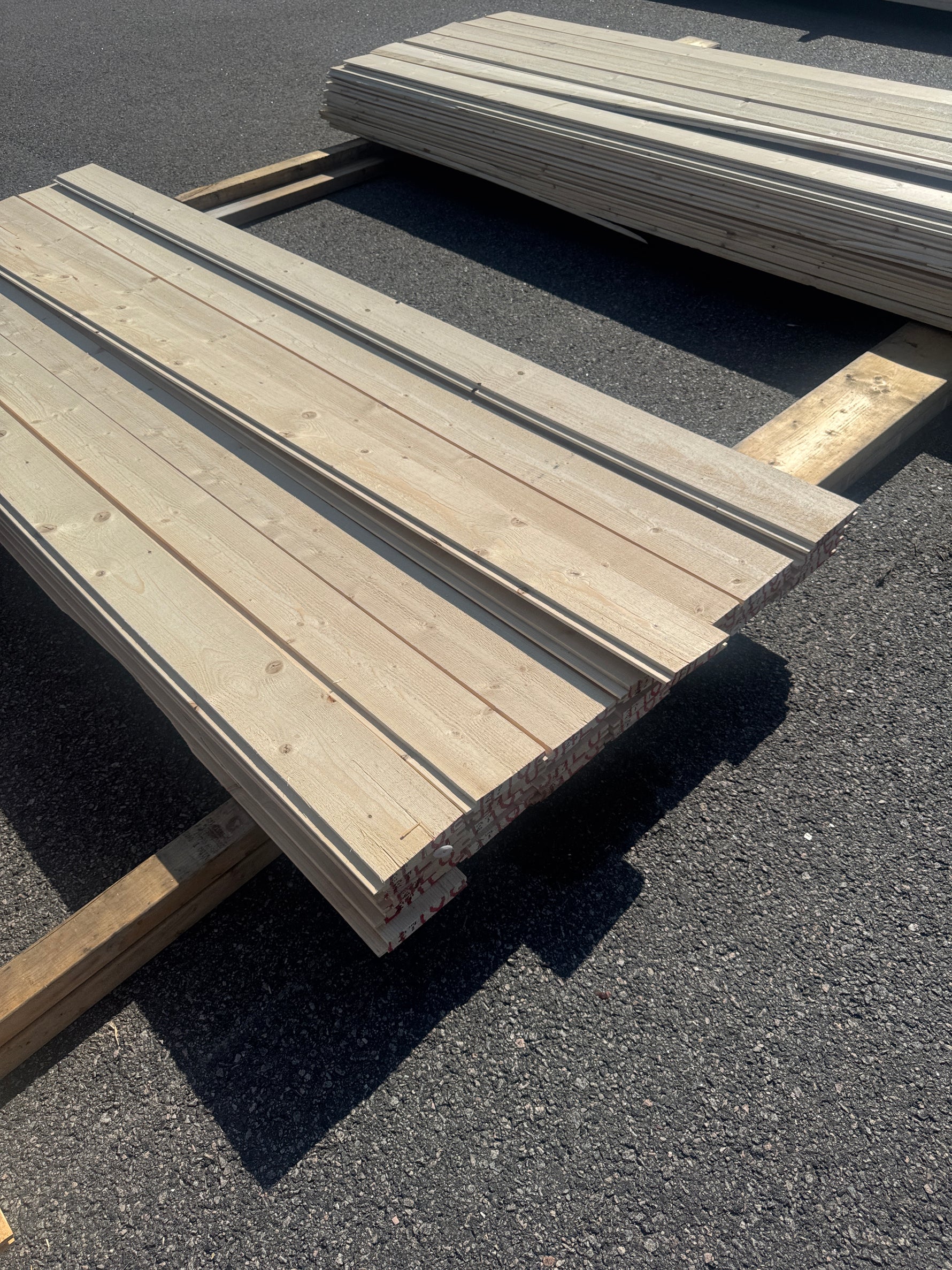 Paket Ytterpanel 22x145mm 2,70m 31st Obehandlad