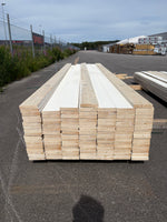 Paket Finsågade Brädor 28x145mm, 114st- 4.20m Grundmålad