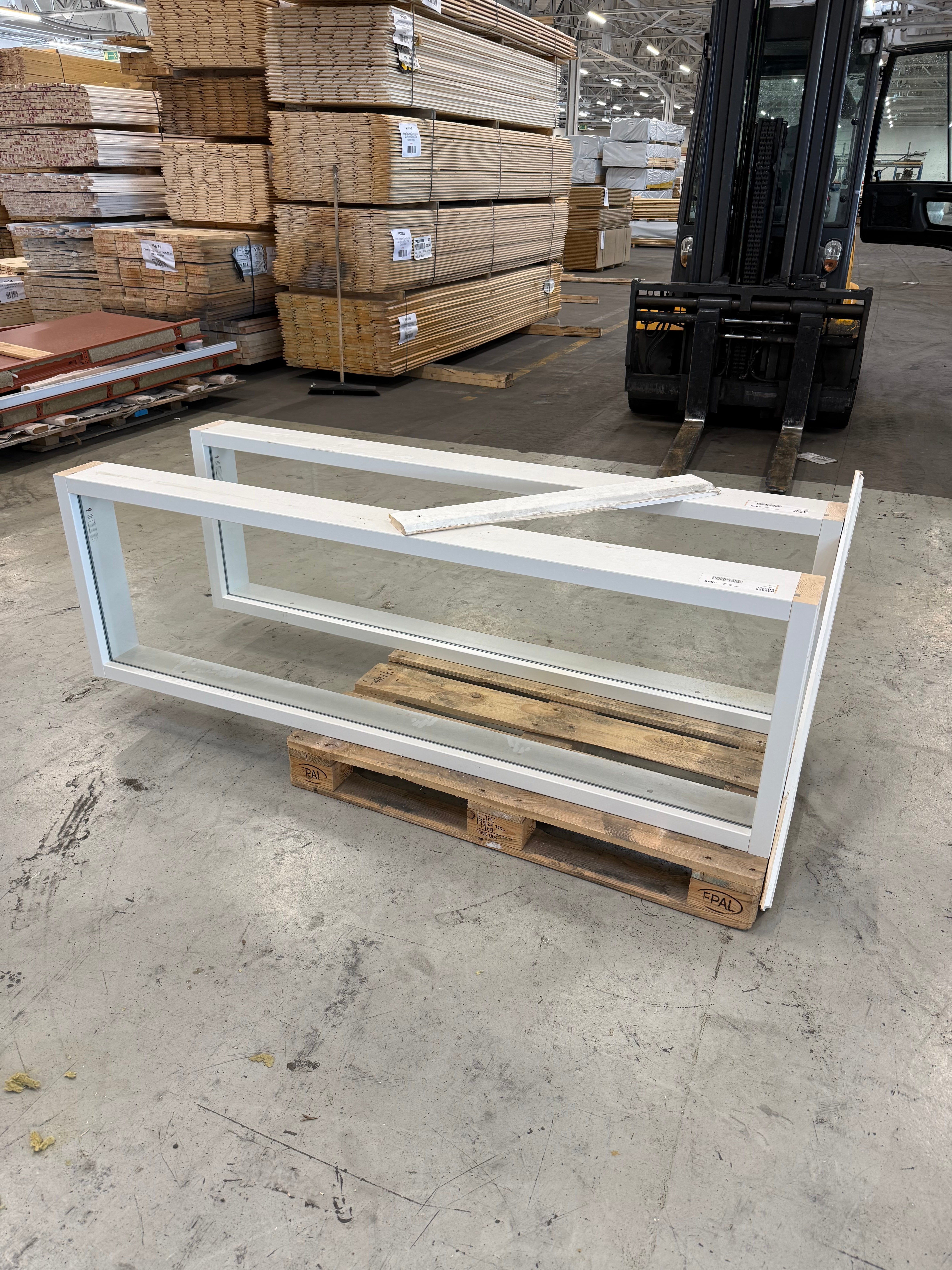 Daloc Glaspartier 1-glas 595x1990mm 2st