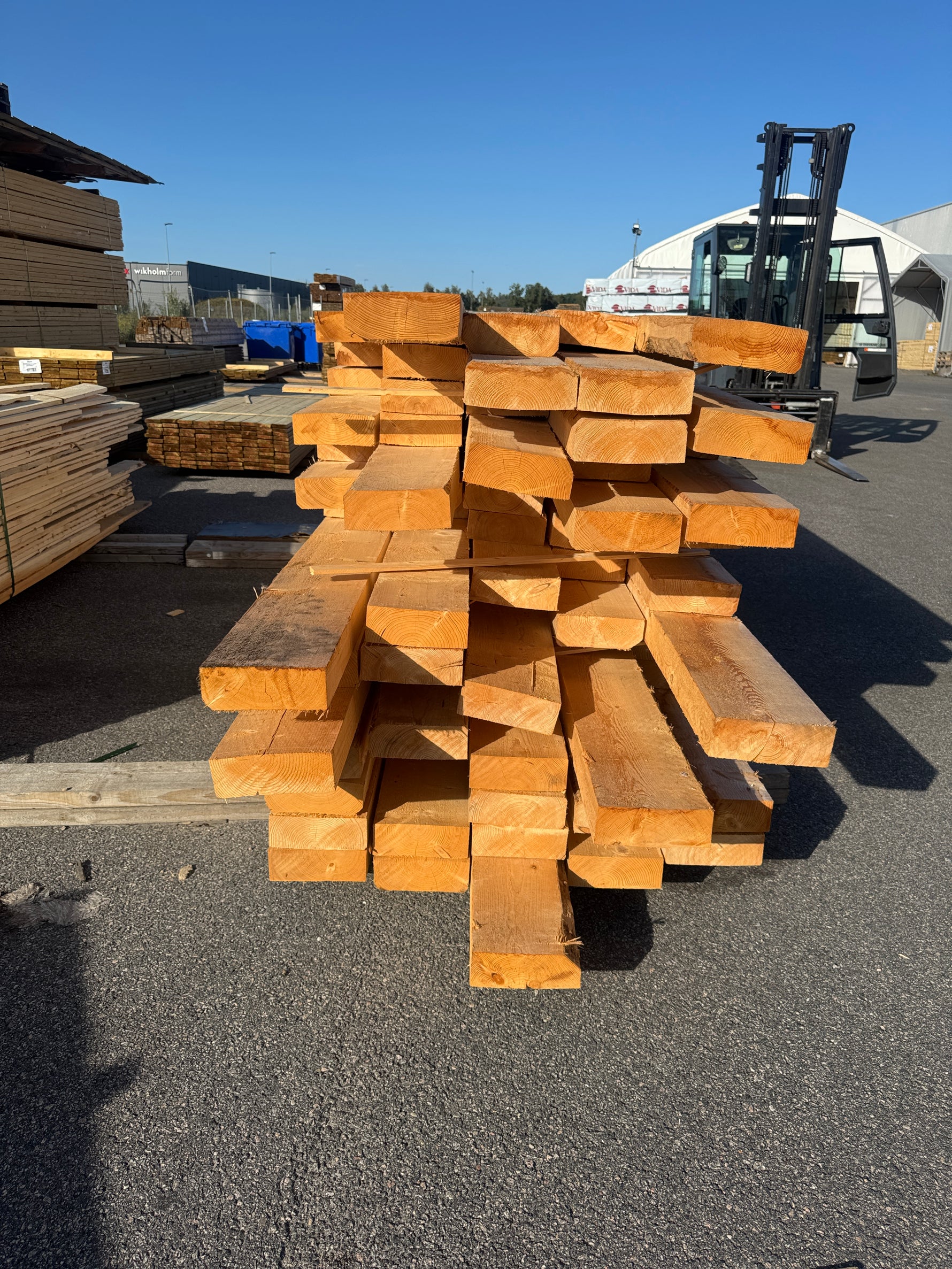 Paket Ohyvlade Reglar 75x200mm (2,70-3,90m) 75st Gran