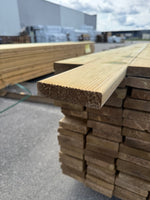 Paket Tryckimpregnerad Rillad Trall 28x120mm, 144st 4.20m- Väderbitet