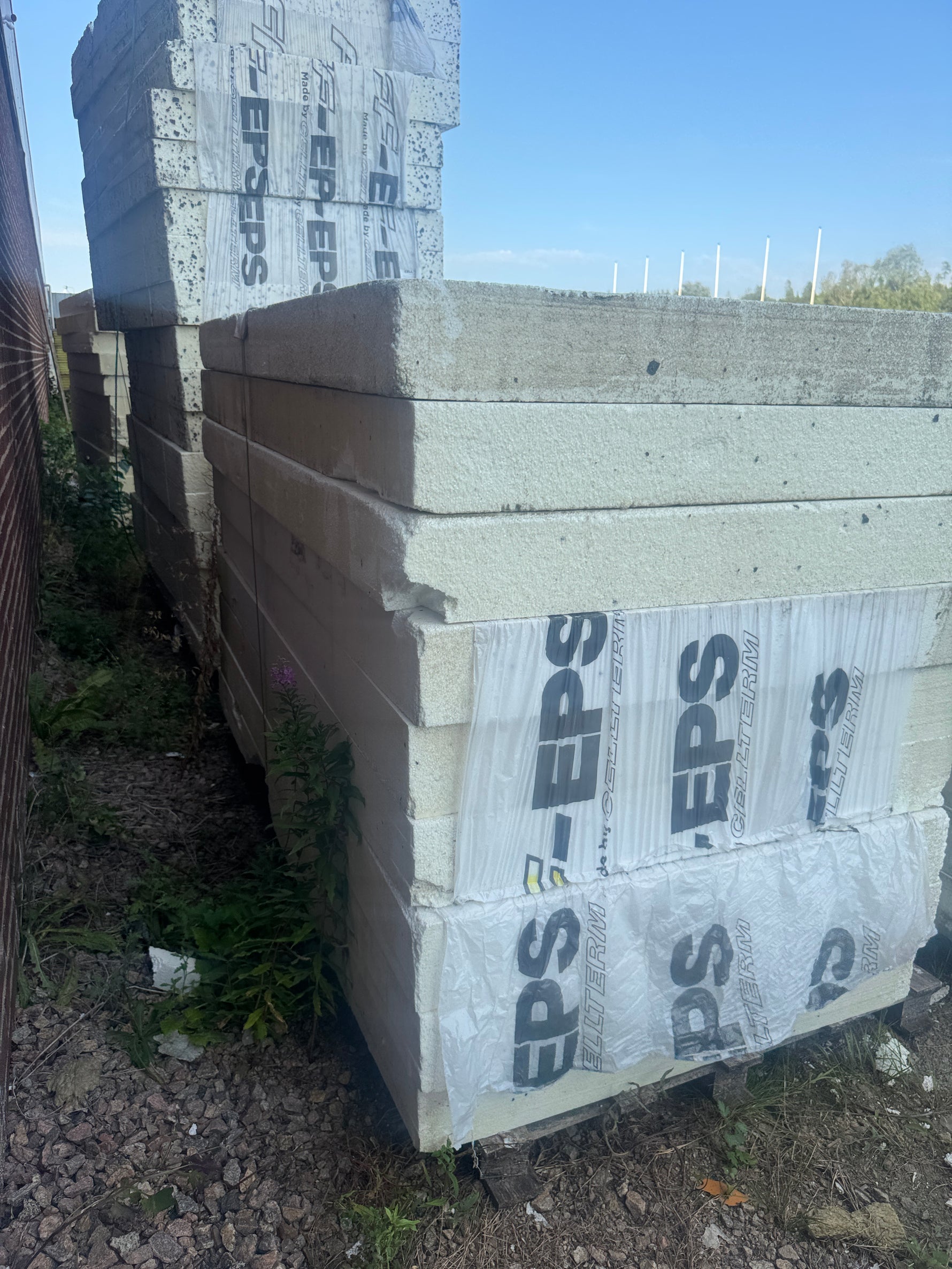 4 Pallar Cellplast S60 1200x2400x165mm – 43 skivor