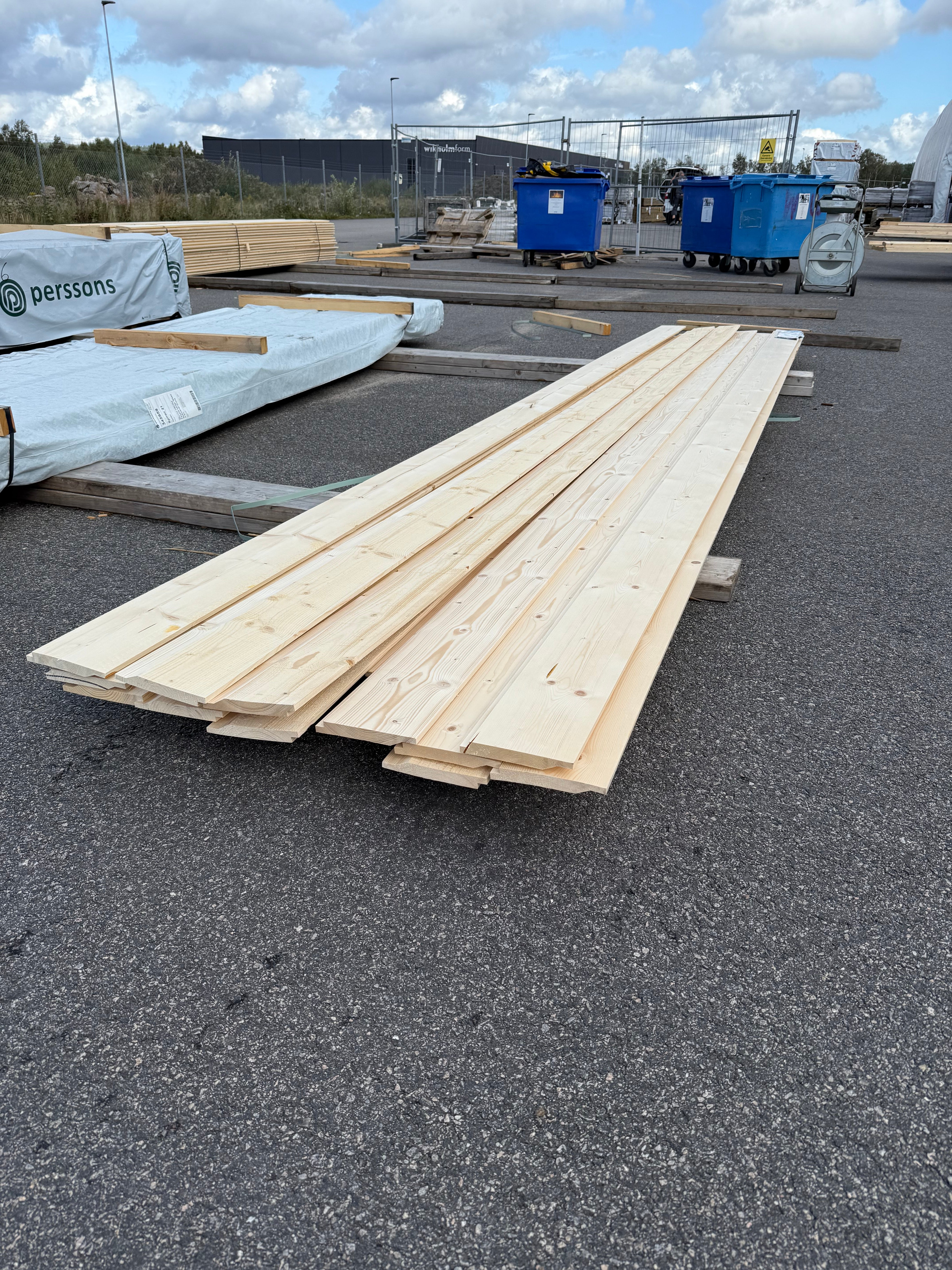 Paket Norgepanel 21x170mm 5.10m 14st
