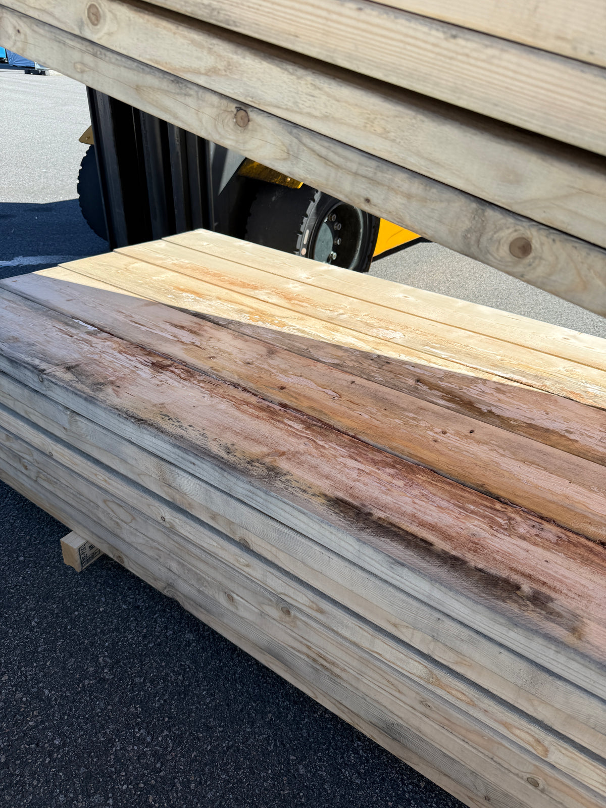 Paket Reglar 45x195mm 3,60m 65st C24 (Fuktskadat)
