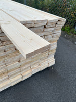 Paket Finsågade Brädor 22x120 mm – 4,20–4,80 m (Andra sortering)