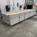 Paket Finsågad Panel 28x145mm- 4.20m, 129st vit/ljusgrå - Spirec