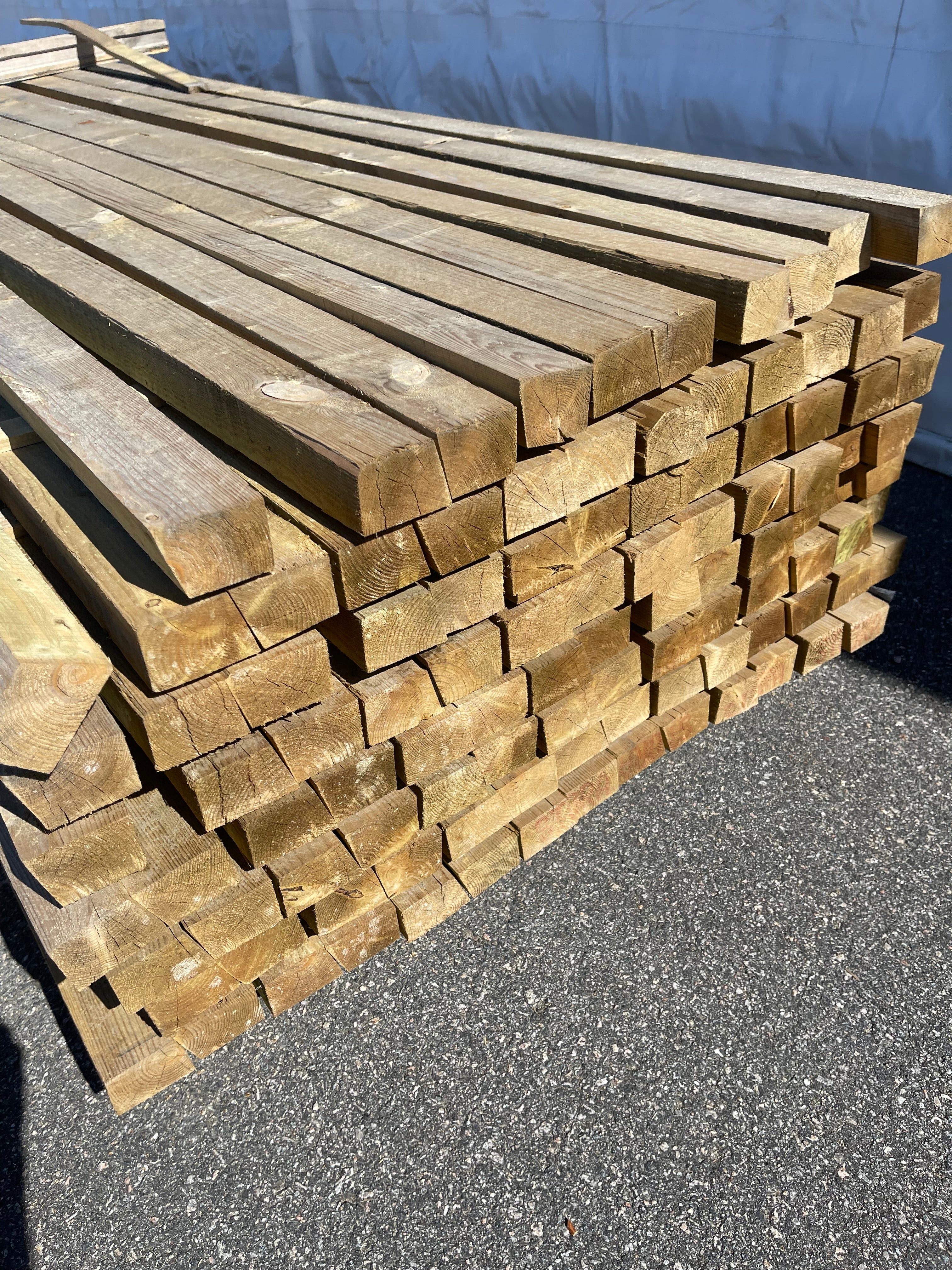 Paket Snedkapad Regel 45x65/55 mm – 4,20 m – 105 st